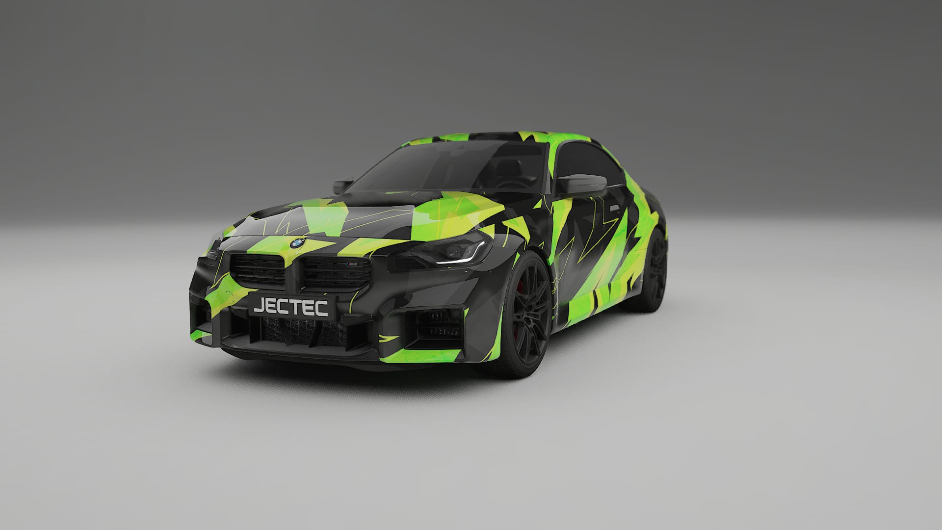 BMW M2 G87 NINJA TURTLES – Ontworpen Wrap PPF Kit van Printbaar Polyurethaanfolie