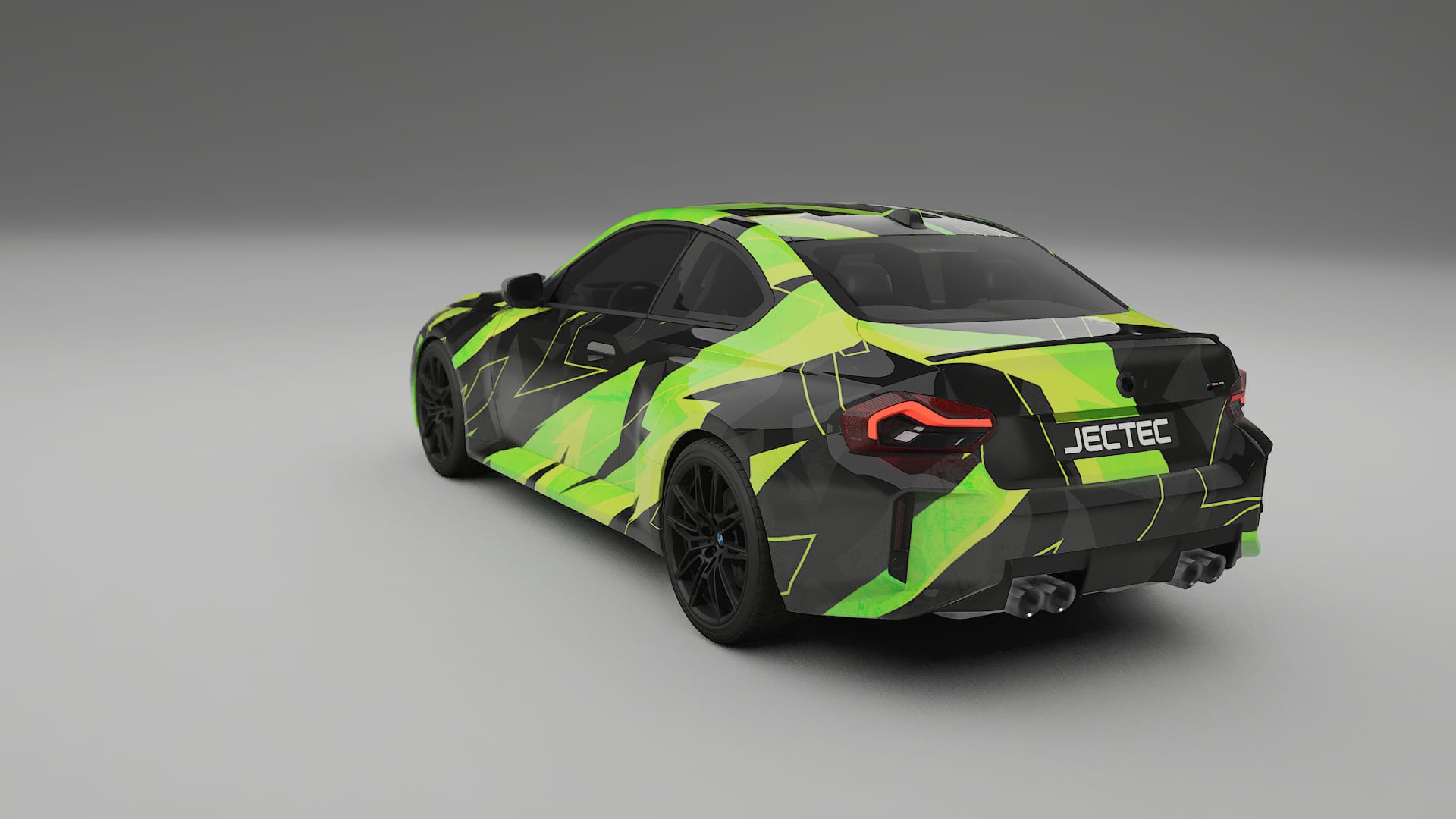 BMW M2 G87 NINJA TURTLES – Ontworpen Wrap PPF Kit van Printbaar Polyurethaanfolie