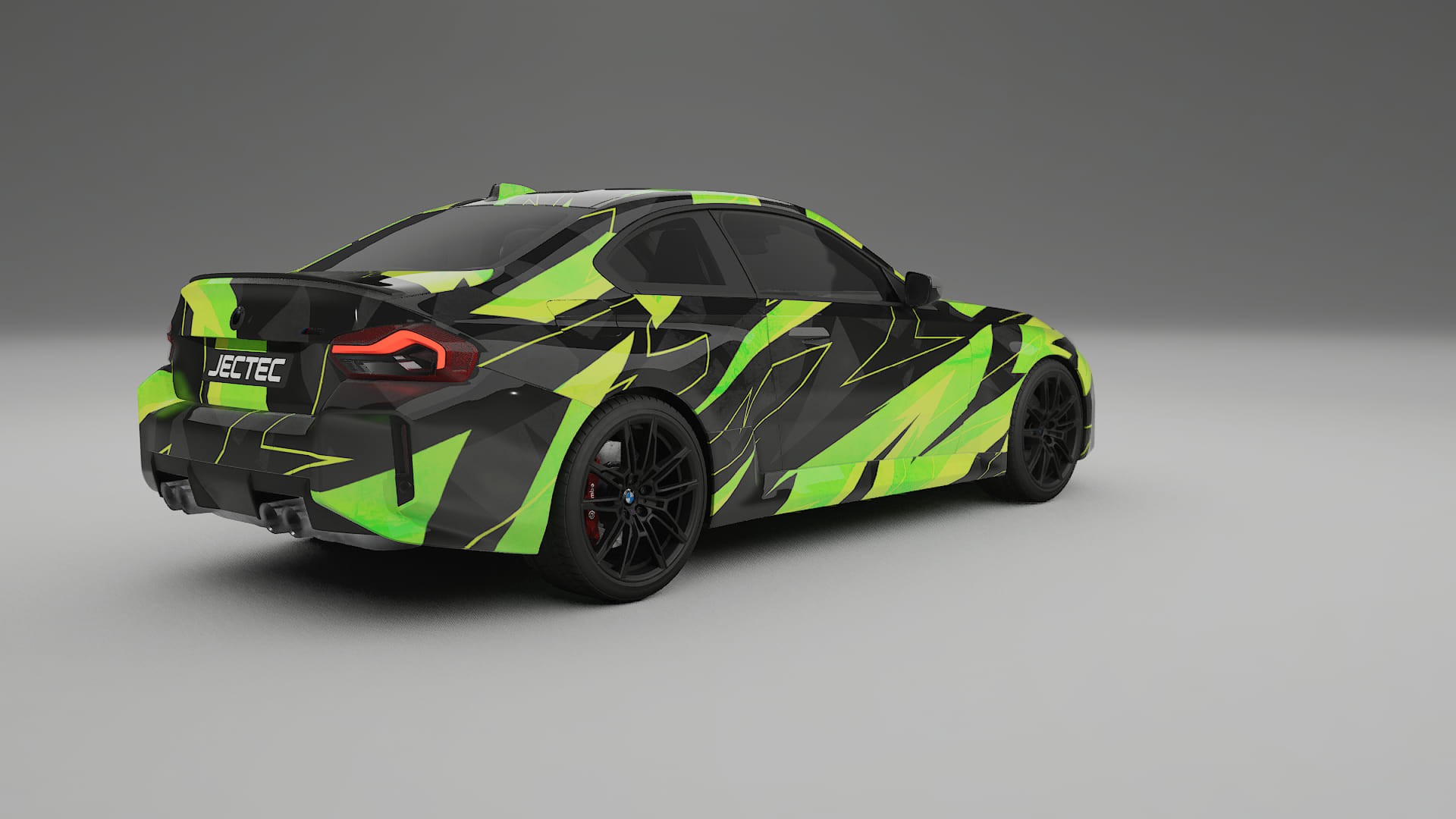BMW M2 G87 NINJA TURTLES – Ontworpen Wrap PPF Kit van Printbaar Polyurethaanfolie