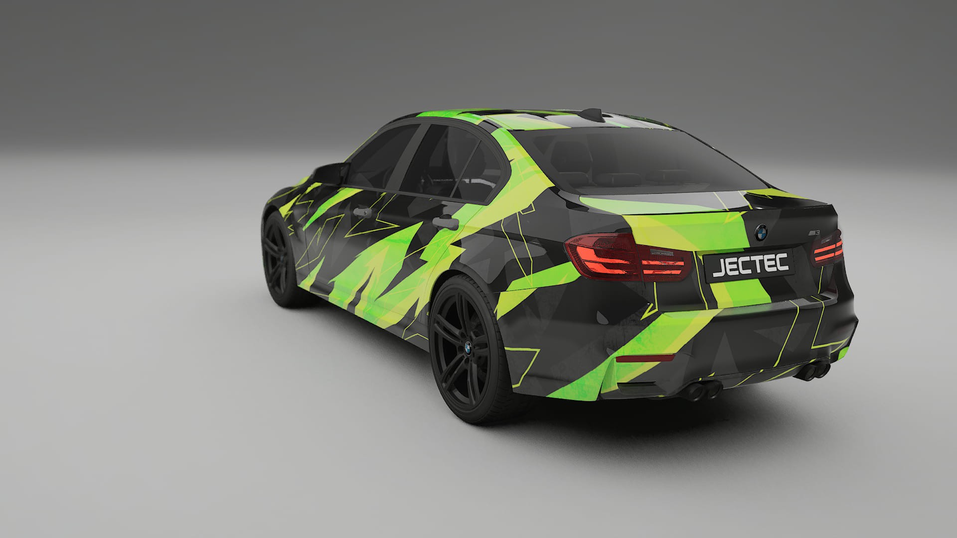 BMW M3 F80 NINJA TURTLES – Ontworpen Wrap PPF Kit van Printbaar Polyurethaanfolie