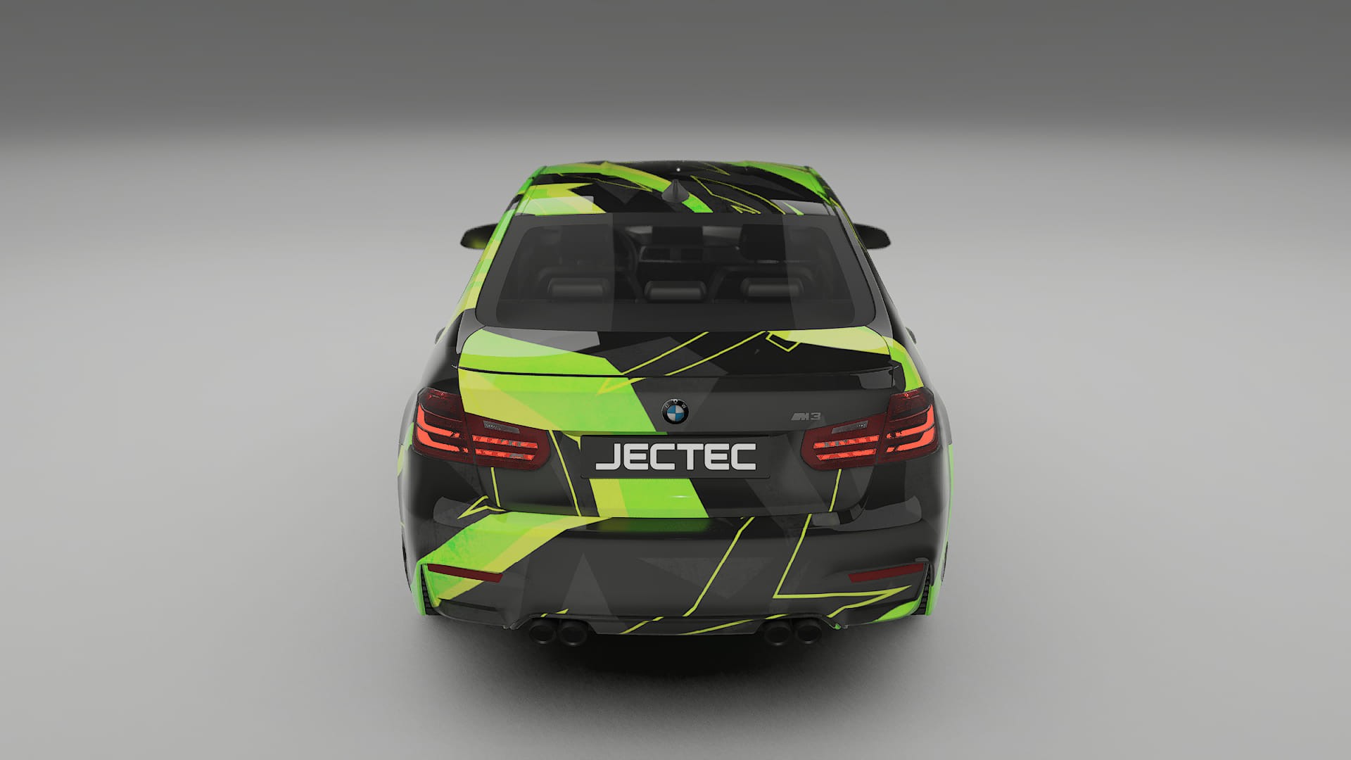 BMW M3 F80 NINJA TURTLES – Ontworpen Wrap PPF Kit van Printbaar Polyurethaanfolie