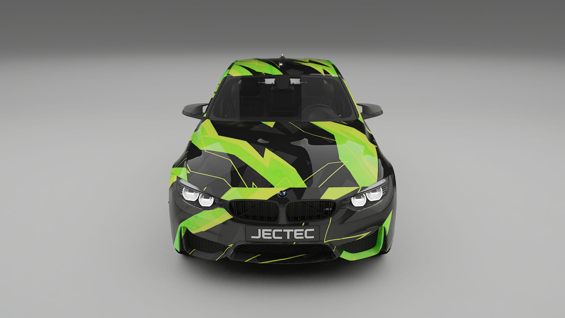 BMW M3 F80 NINJA TURTLES – Ontworpen Wrap PPF Kit van Printbaar Polyurethaanfolie
