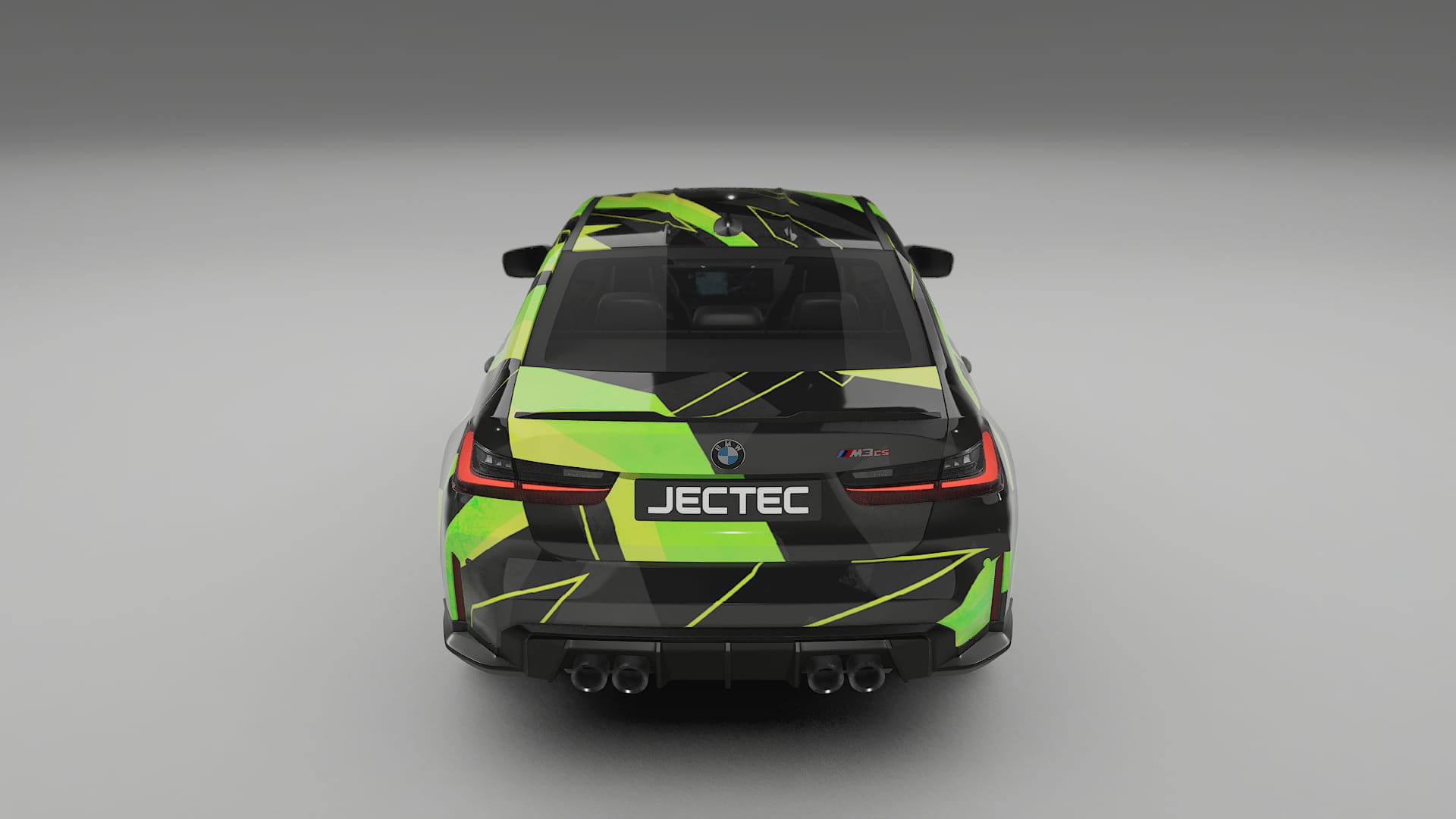 BMW M3 G80 Competition CS NINJA TURTLES – Ontworpen Wrap PPF Kit van Printbaar Polyurethaanfolie