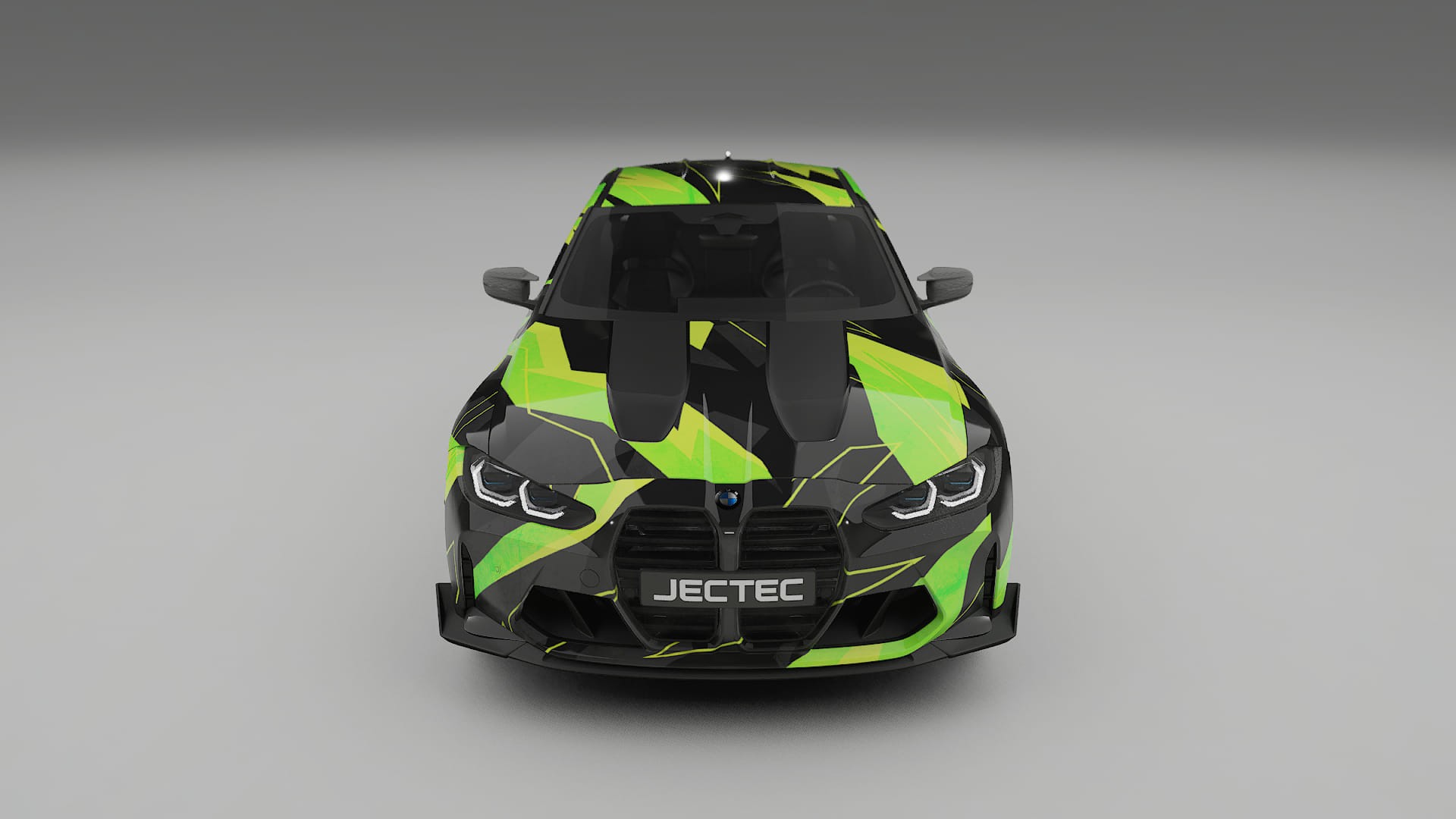BMW M3 G80 Competition CS NINJA TURTLES – Ontworpen Wrap PPF Kit van Printbaar Polyurethaanfolie