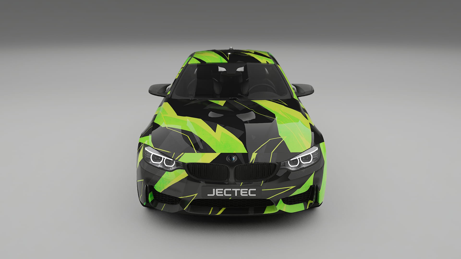 BMW M4 F82 NINJA TURTLES – Ontworpen Wrap PPF Kit van Printbaar Polyurethaanfolie