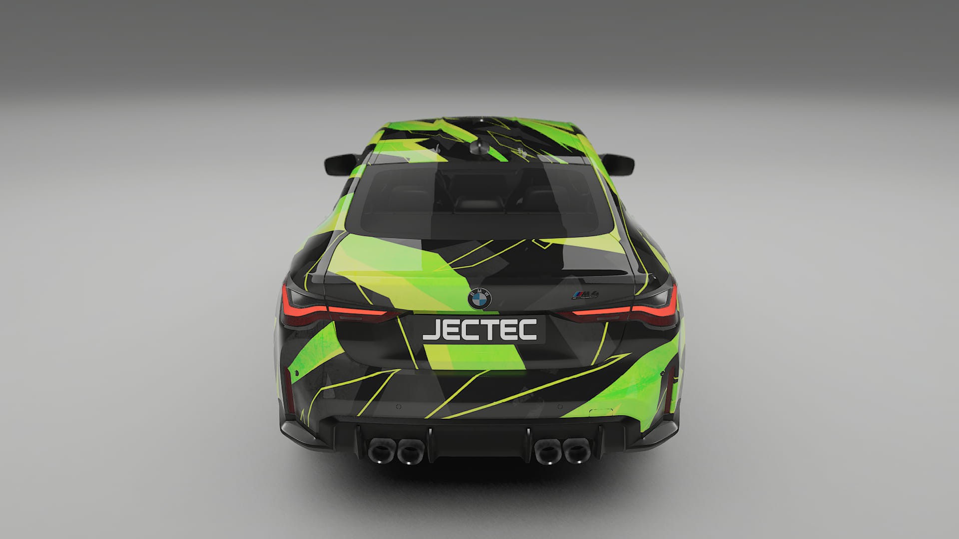 BMW M4 G82 NINJA TURTLES – Ontworpen Wrap PPF Kit van Printbaar Polyurethaanfolie