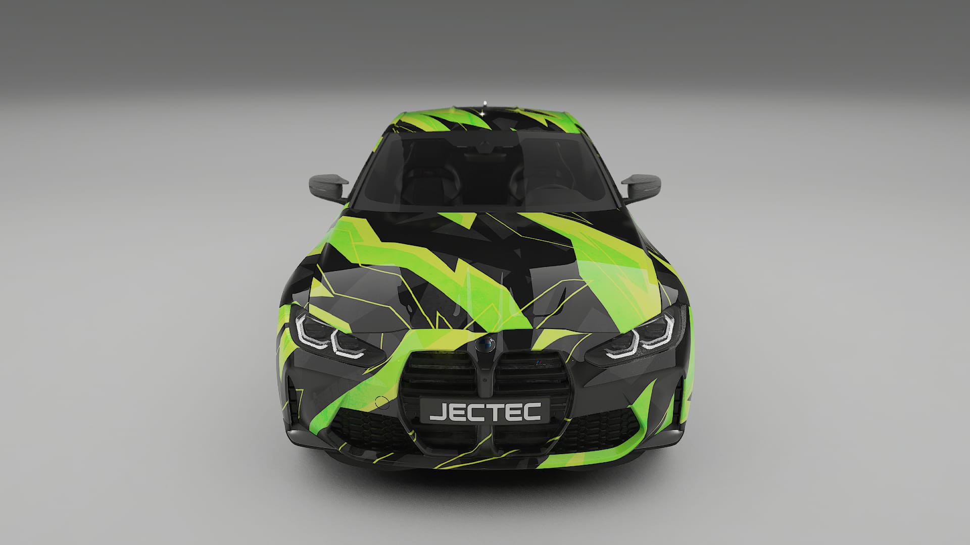 BMW M4 G82 NINJA TURTLES – Ontworpen Wrap PPF Kit van Printbaar Polyurethaanfolie