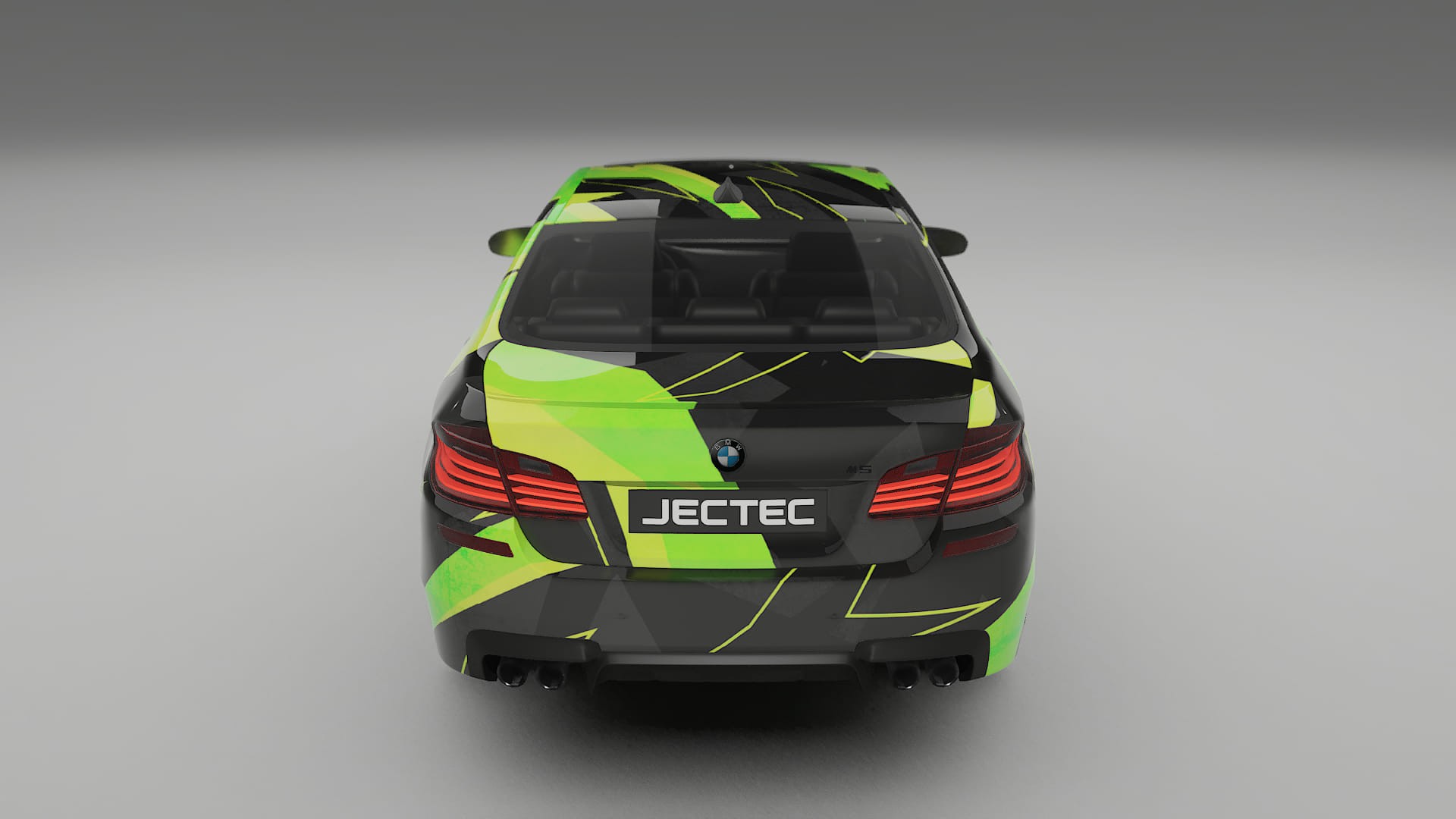 BMW M5 F10 NINJA TURTLES – Ontworpen Wrap PPF Kit van Printbaar Polyurethaanfolie