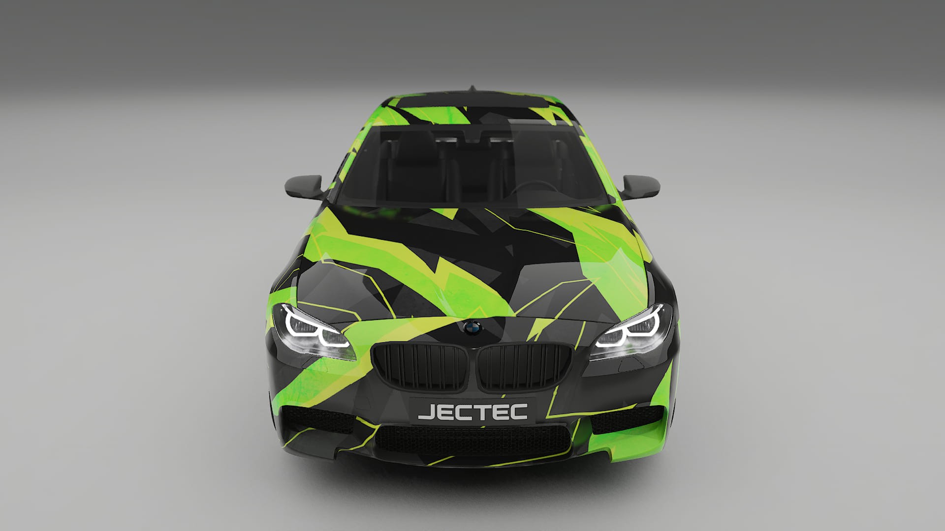 BMW M5 F10 NINJA TURTLES – Ontworpen Wrap PPF Kit van Printbaar Polyurethaanfolie