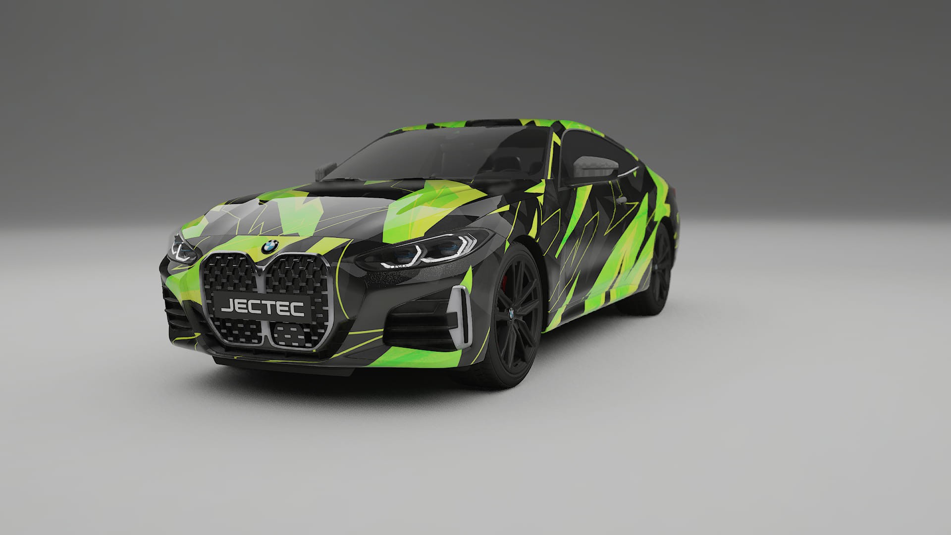 BMW M440i G26 NINJA TURTLES – Ontworpen Wrap PPF Kit van Printbaar Polyurethaanfolie