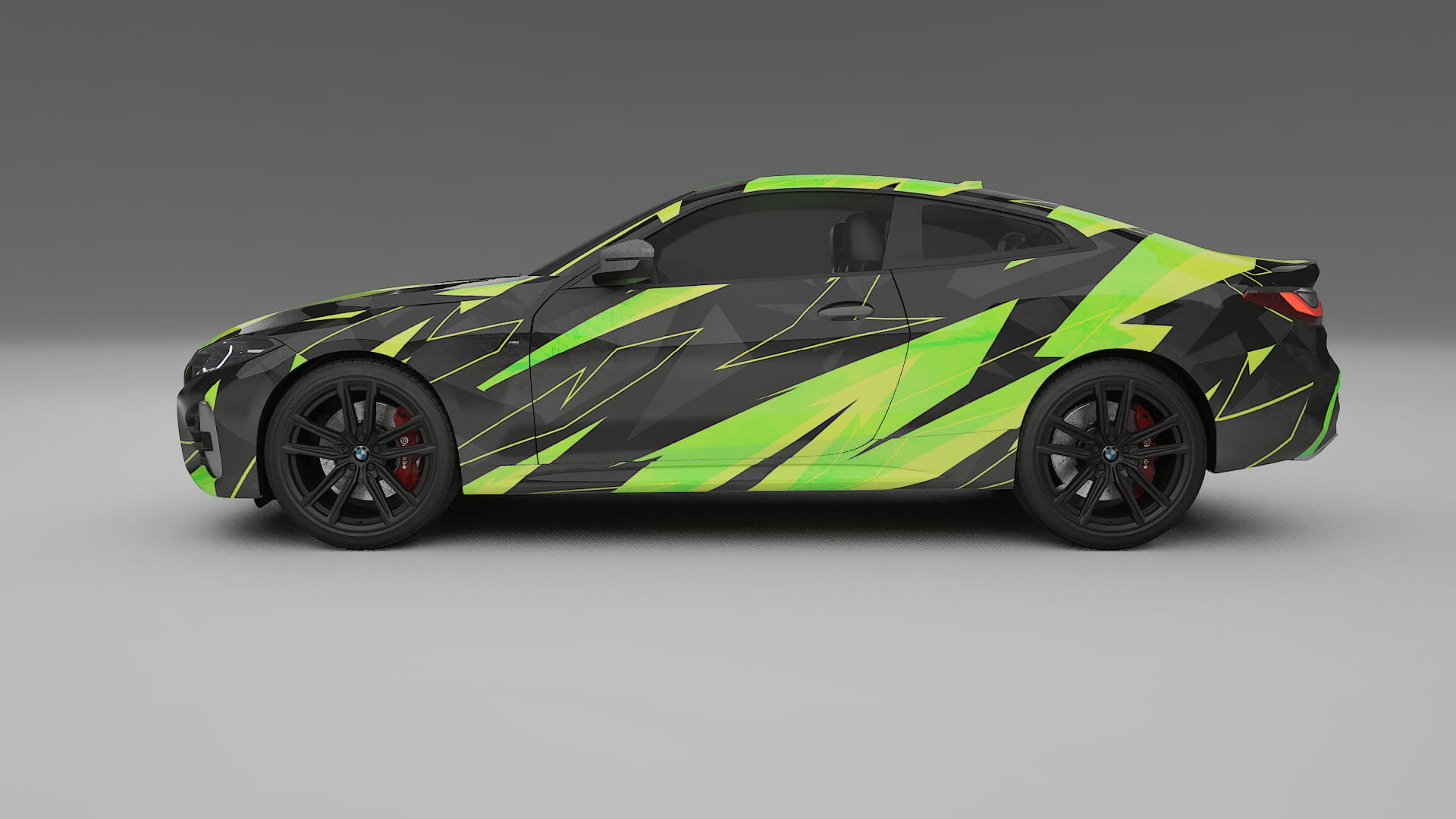 BMW M440i G26 NINJA TURTLES – Ontworpen Wrap PPF Kit van Printbaar Polyurethaanfolie