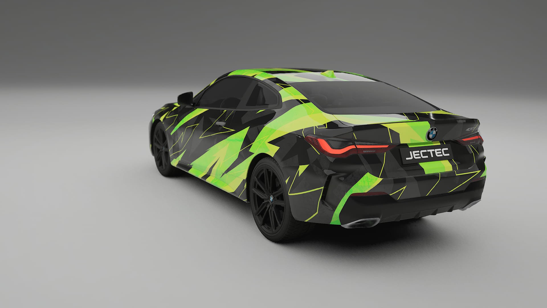 BMW M440i G26 NINJA TURTLES – Ontworpen Wrap PPF Kit van Printbaar Polyurethaanfolie