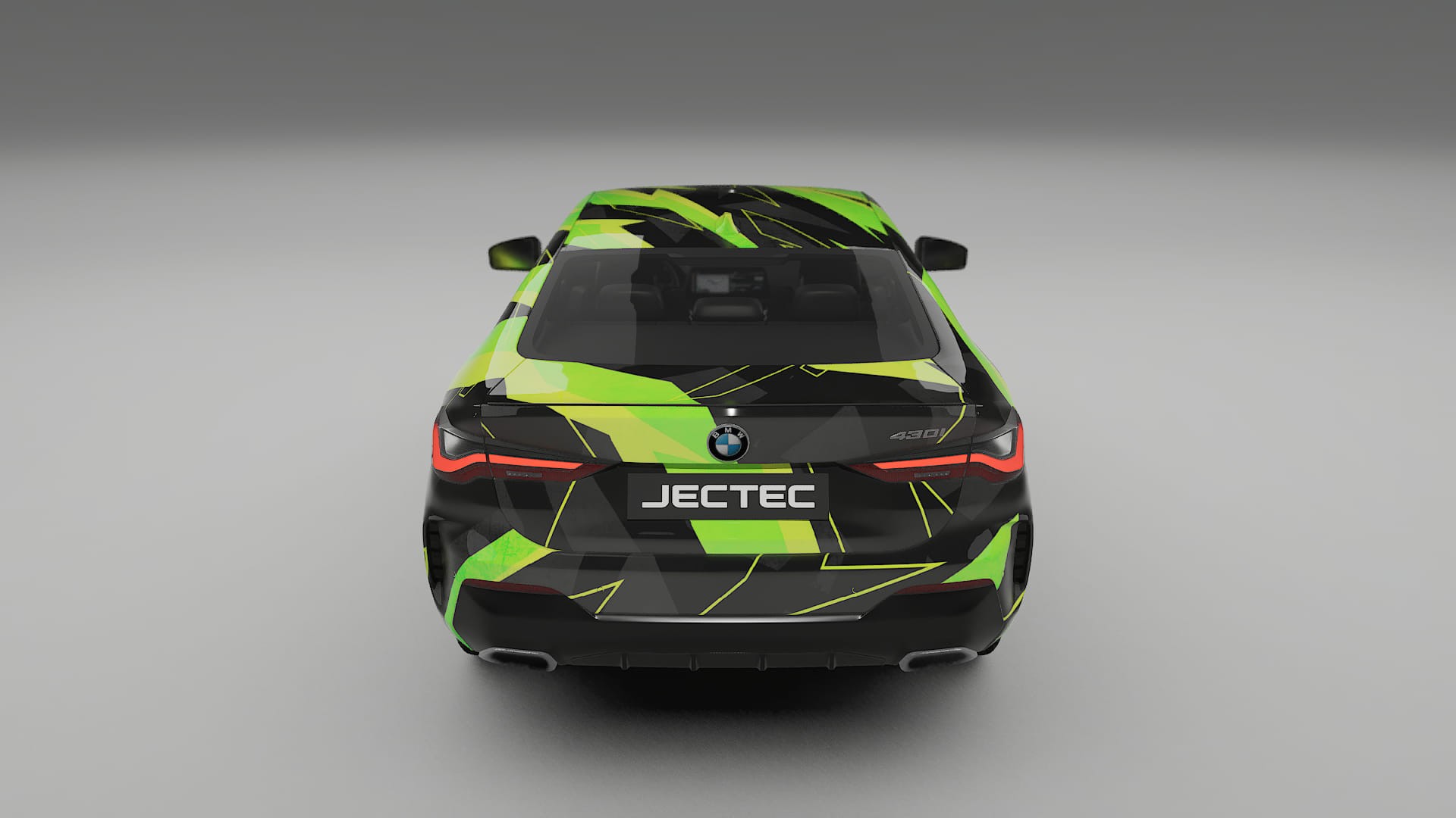 BMW M440i G26 NINJA TURTLES – Ontworpen Wrap PPF Kit van Printbaar Polyurethaanfolie