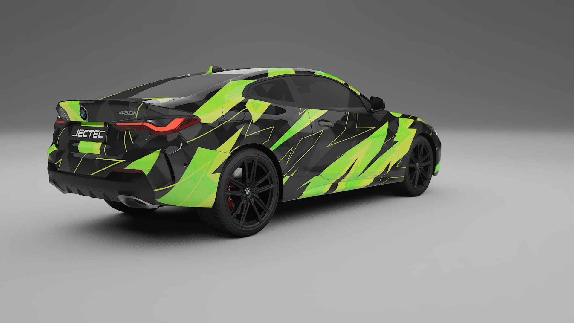 BMW M440i G26 NINJA TURTLES – Ontworpen Wrap PPF Kit van Printbaar Polyurethaanfolie