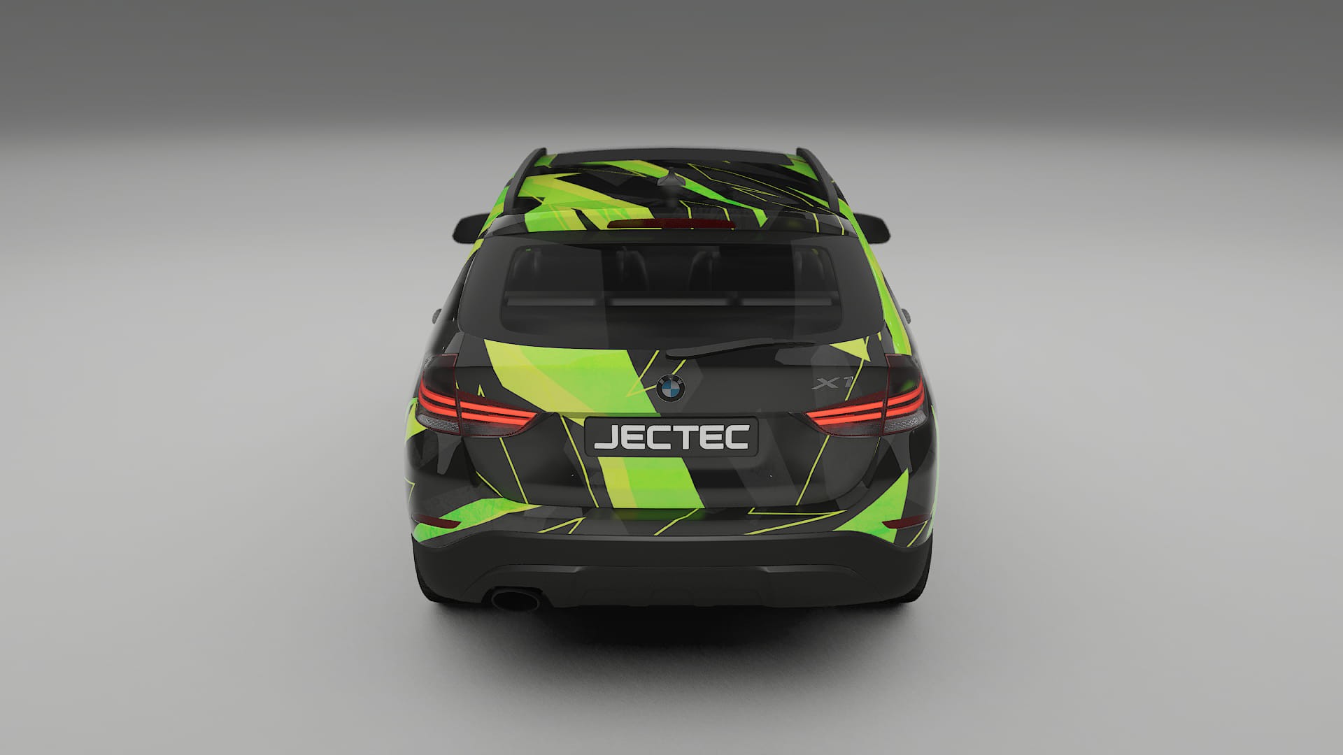 BMW X1 E84 NINJA TURTLES – Ontworpen Wrap PPF Kit van Printbaar Polyurethaanfolie