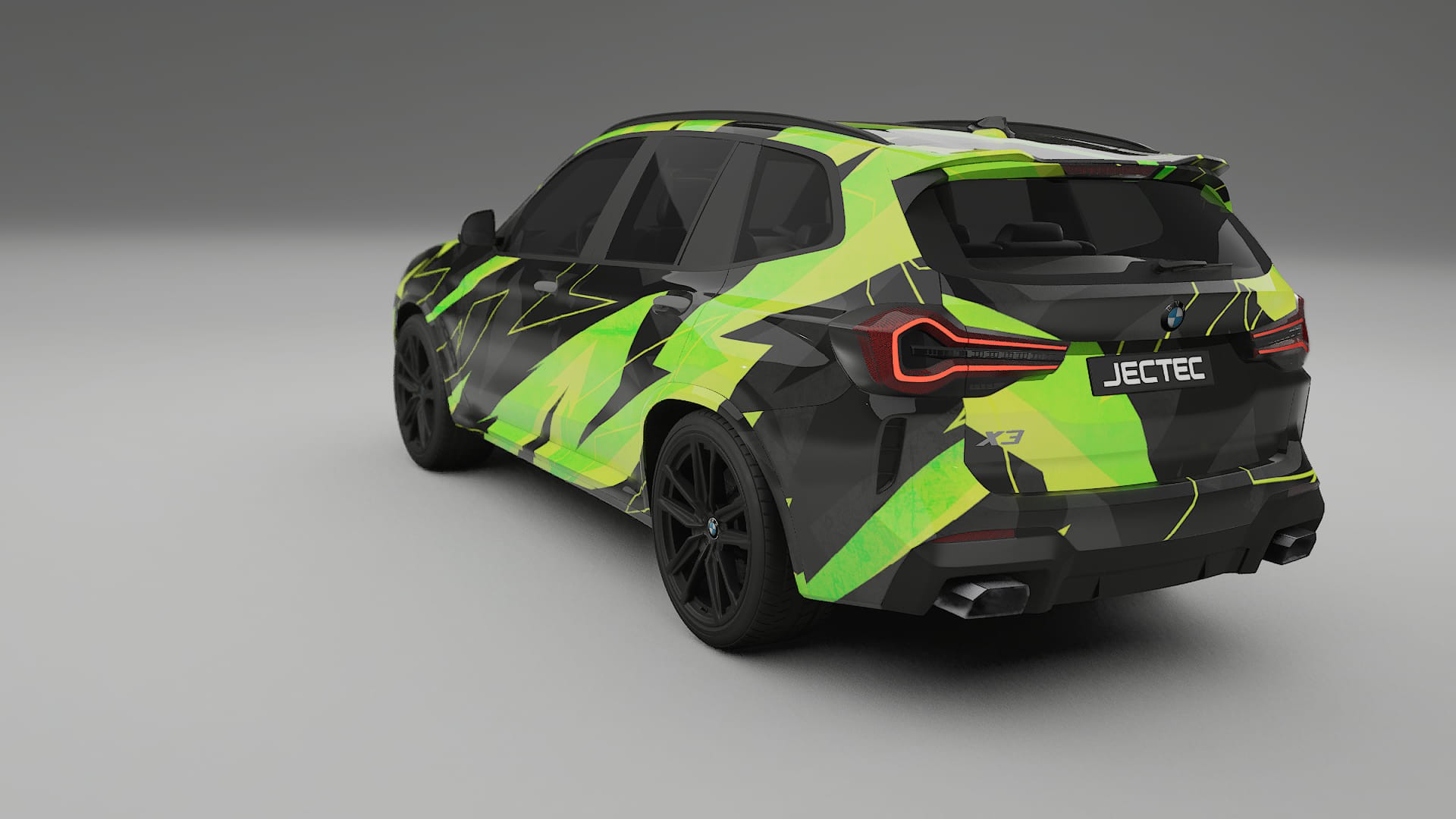 BMW X3 G01 facelift NINJA TURTLES – Ontworpen Wrap PPF Kit van Printbaar Polyurethaanfolie