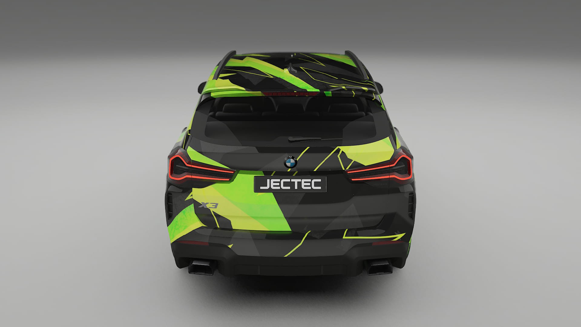 BMW X3 G01 facelift NINJA TURTLES – Ontworpen Wrap PPF Kit van Printbaar Polyurethaanfolie
