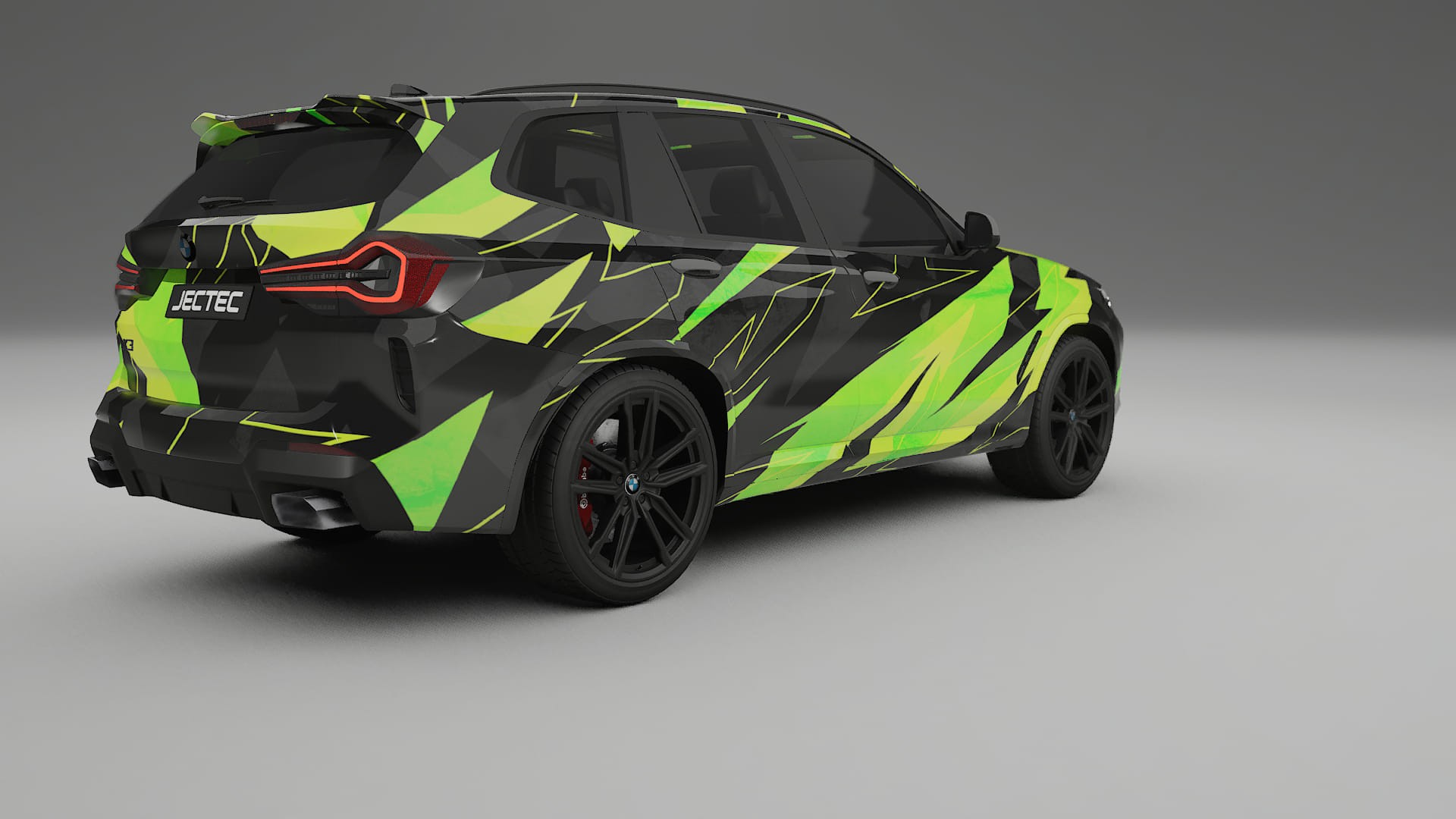 BMW X3 G01 facelift NINJA TURTLES – Ontworpen Wrap PPF Kit van Printbaar Polyurethaanfolie