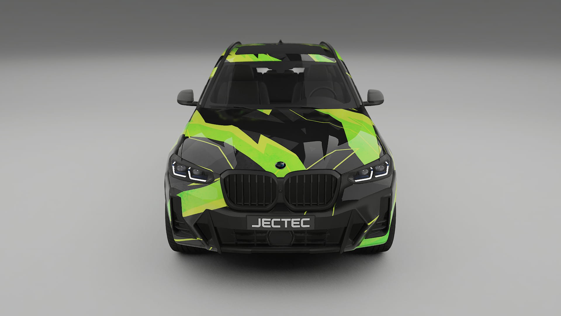 BMW X3 G01 facelift NINJA TURTLES – Ontworpen Wrap PPF Kit van Printbaar Polyurethaanfolie