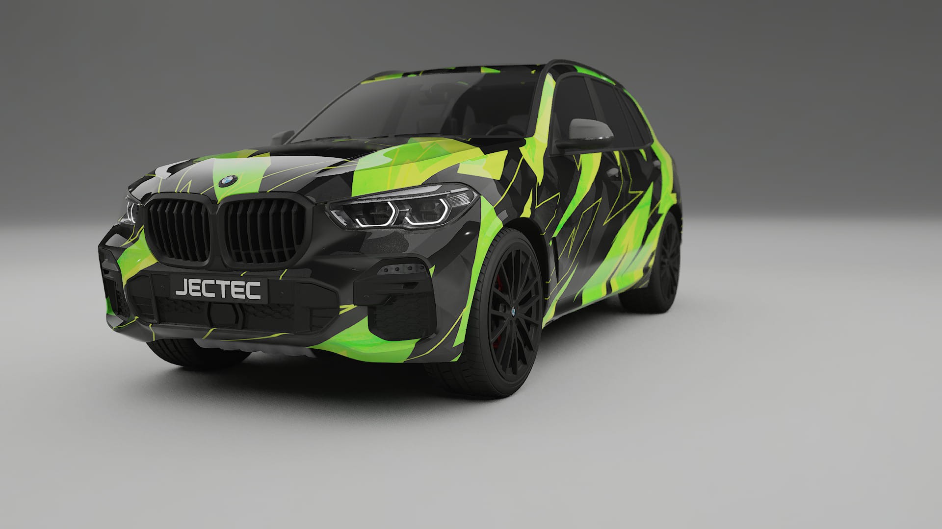 BMW X5 G05 M-Sport NINJA TURTLES – Ontworpen Wrap PPF Kit van Printbaar Polyurethaanfolie