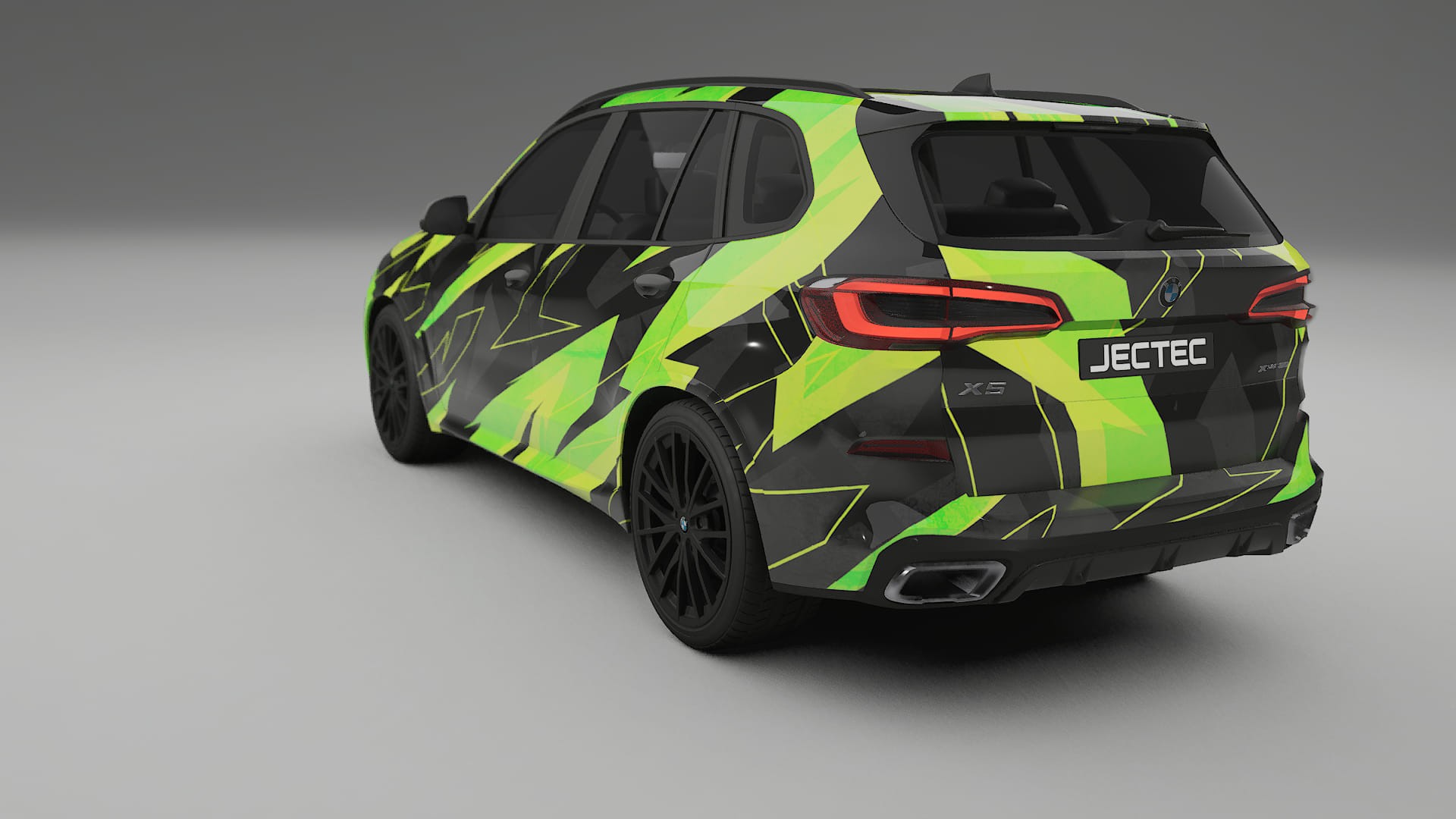 BMW X5 G05 M-Sport NINJA TURTLES – Ontworpen Wrap PPF Kit van Printbaar Polyurethaanfolie