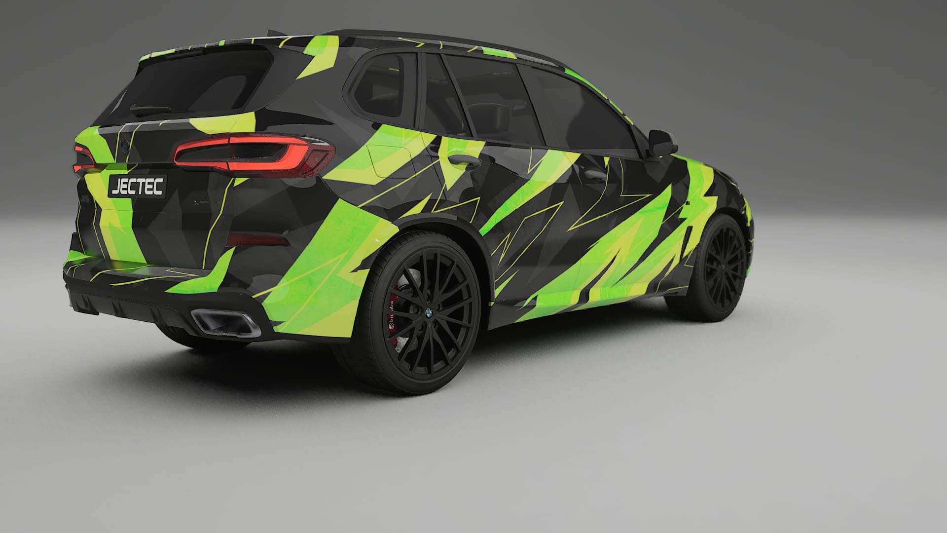 BMW X5 G05 M-Sport NINJA TURTLES – Ontworpen Wrap PPF Kit van Printbaar Polyurethaanfolie