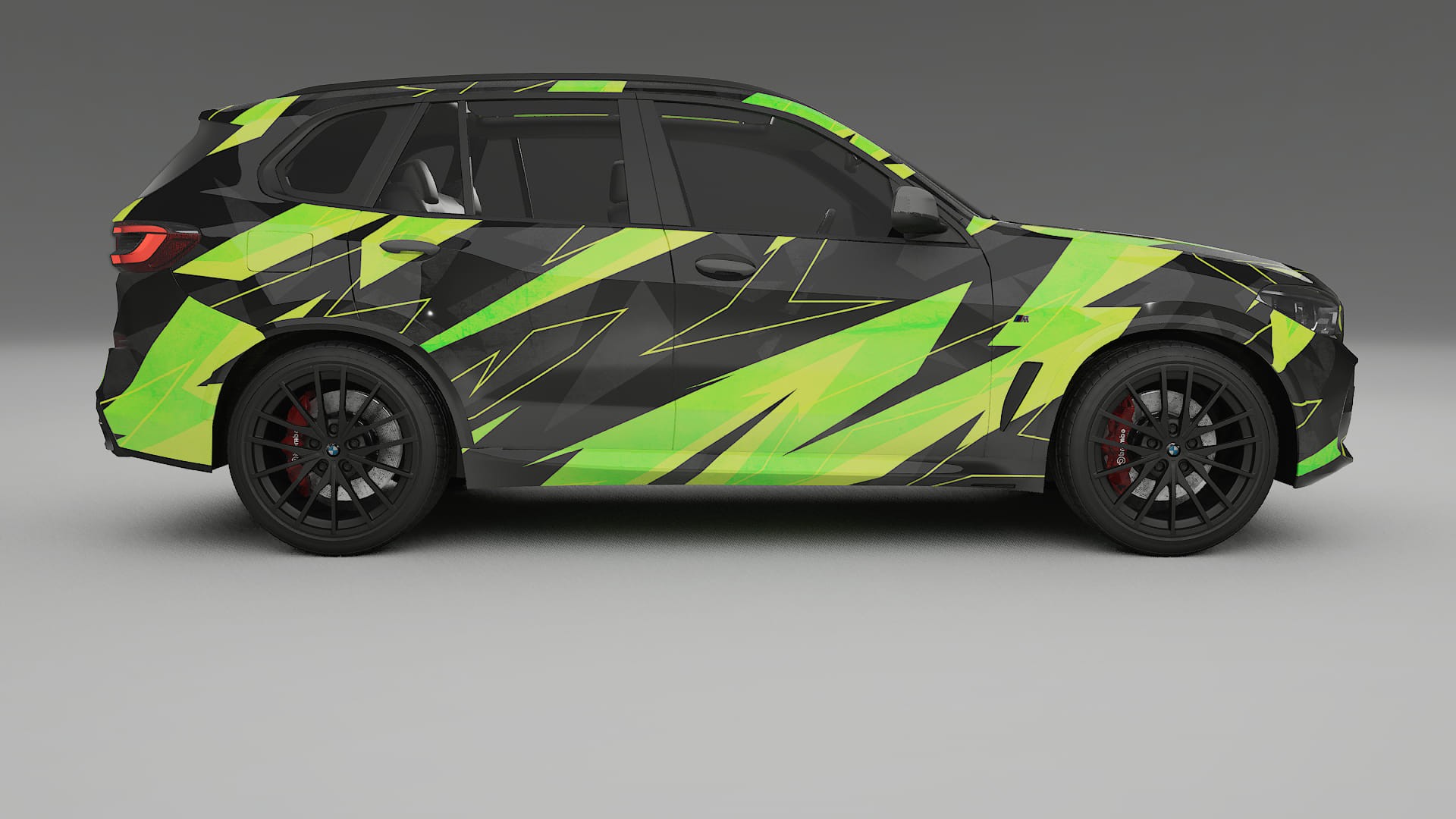 BMW X5 G05 M-Sport NINJA TURTLES – Ontworpen Wrap PPF Kit van Printbaar Polyurethaanfolie