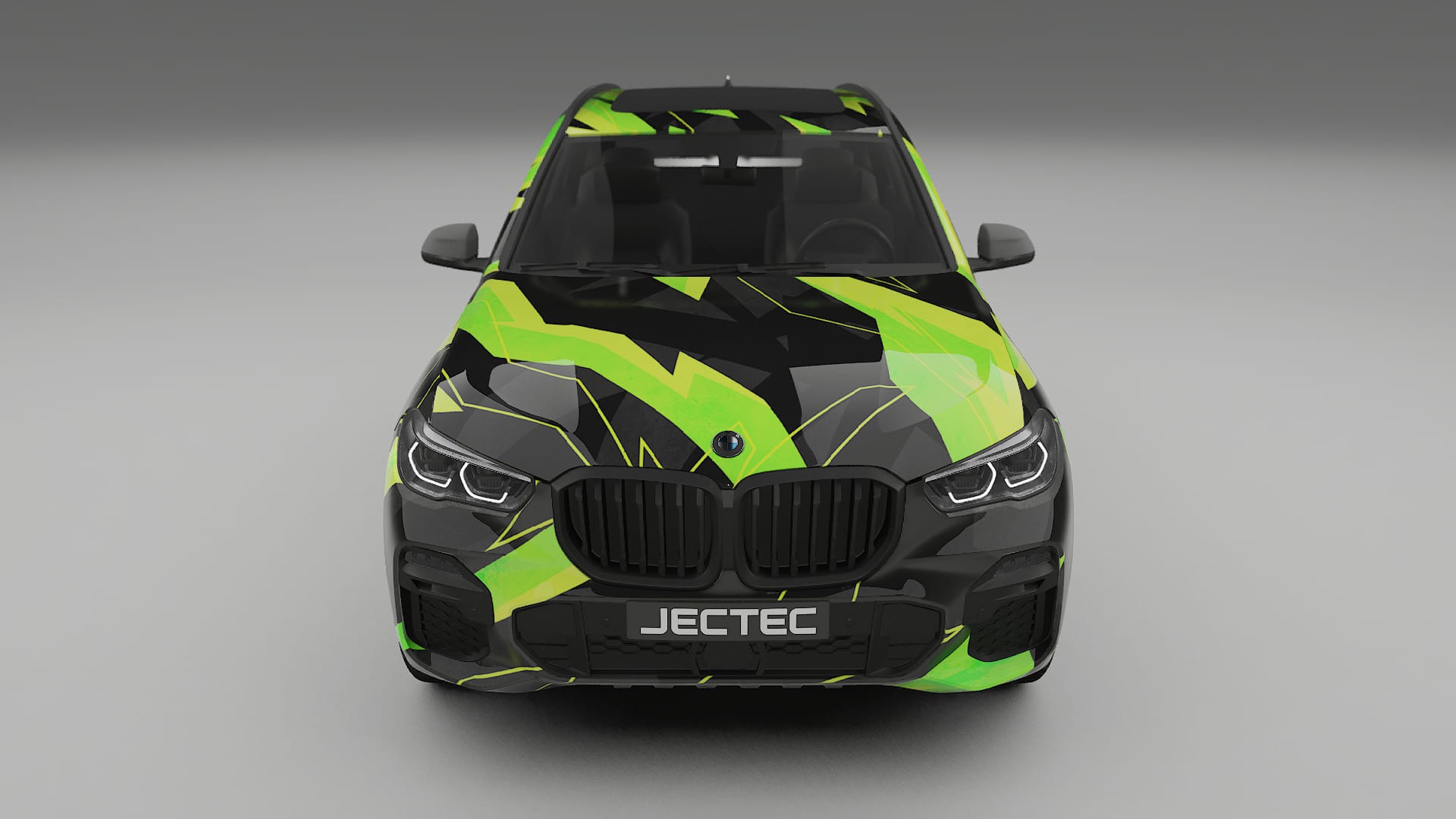 BMW X5 G05 M-Sport NINJA TURTLES – Ontworpen Wrap PPF Kit van Printbaar Polyurethaanfolie