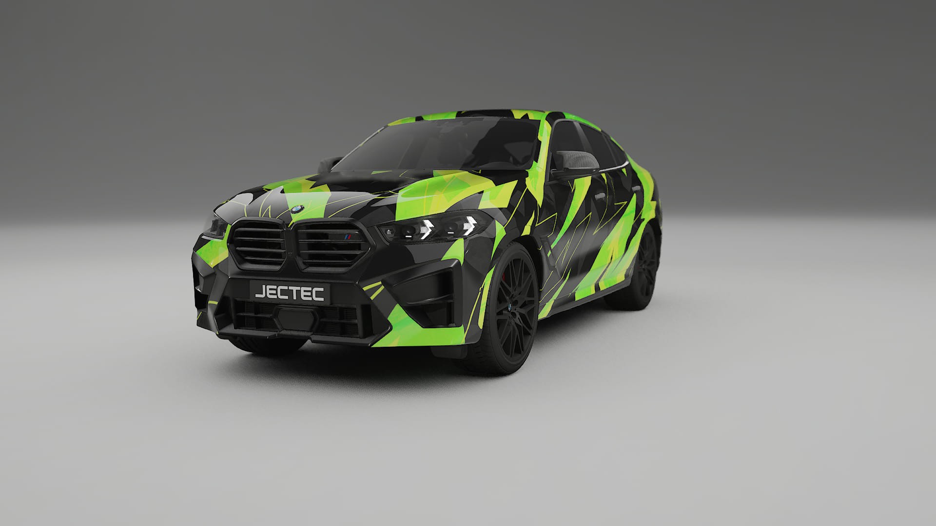 BMW X6 F96 Competition NINJA TURTLES – Ontworpen Wrap PPF Kit van Printbaar Polyurethaanfolie