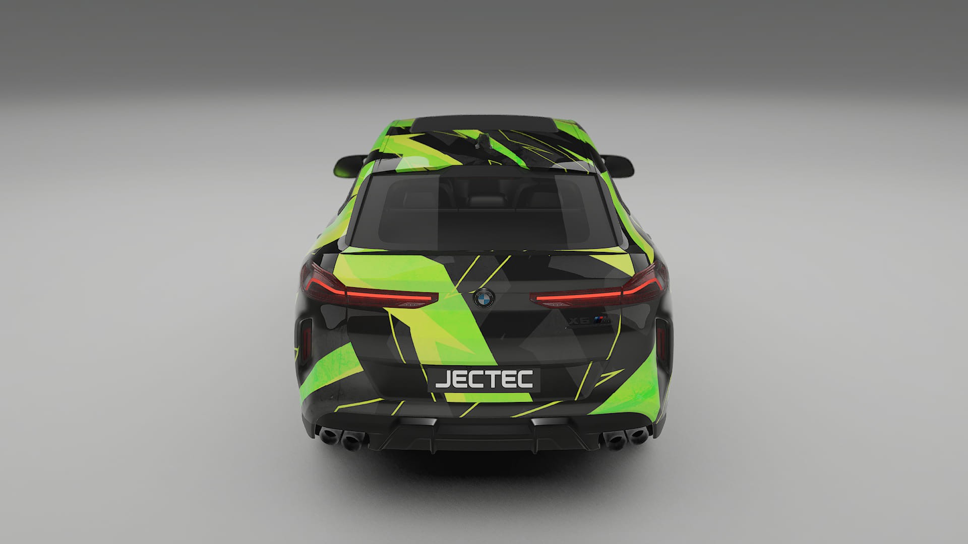 BMW X6 F96 Competition NINJA TURTLES – Ontworpen Wrap PPF Kit van Printbaar Polyurethaanfolie