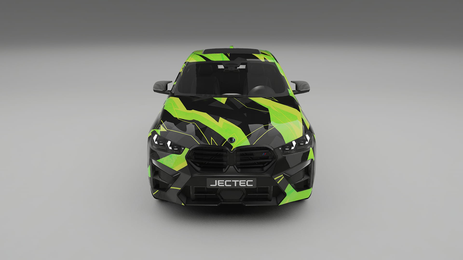 BMW X6 F96 Competition NINJA TURTLES – Ontworpen Wrap PPF Kit van Printbaar Polyurethaanfolie