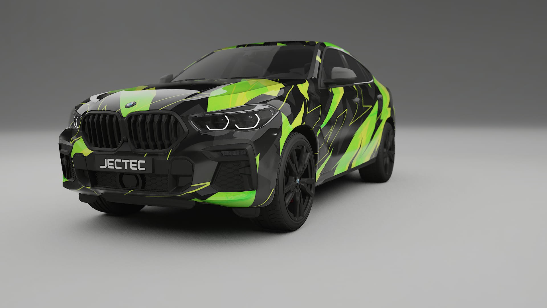 BMW X6 G06 F96 NINJA TURTLES – Ontworpen Wrap PPF Kit van Printbaar Polyurethaanfolie