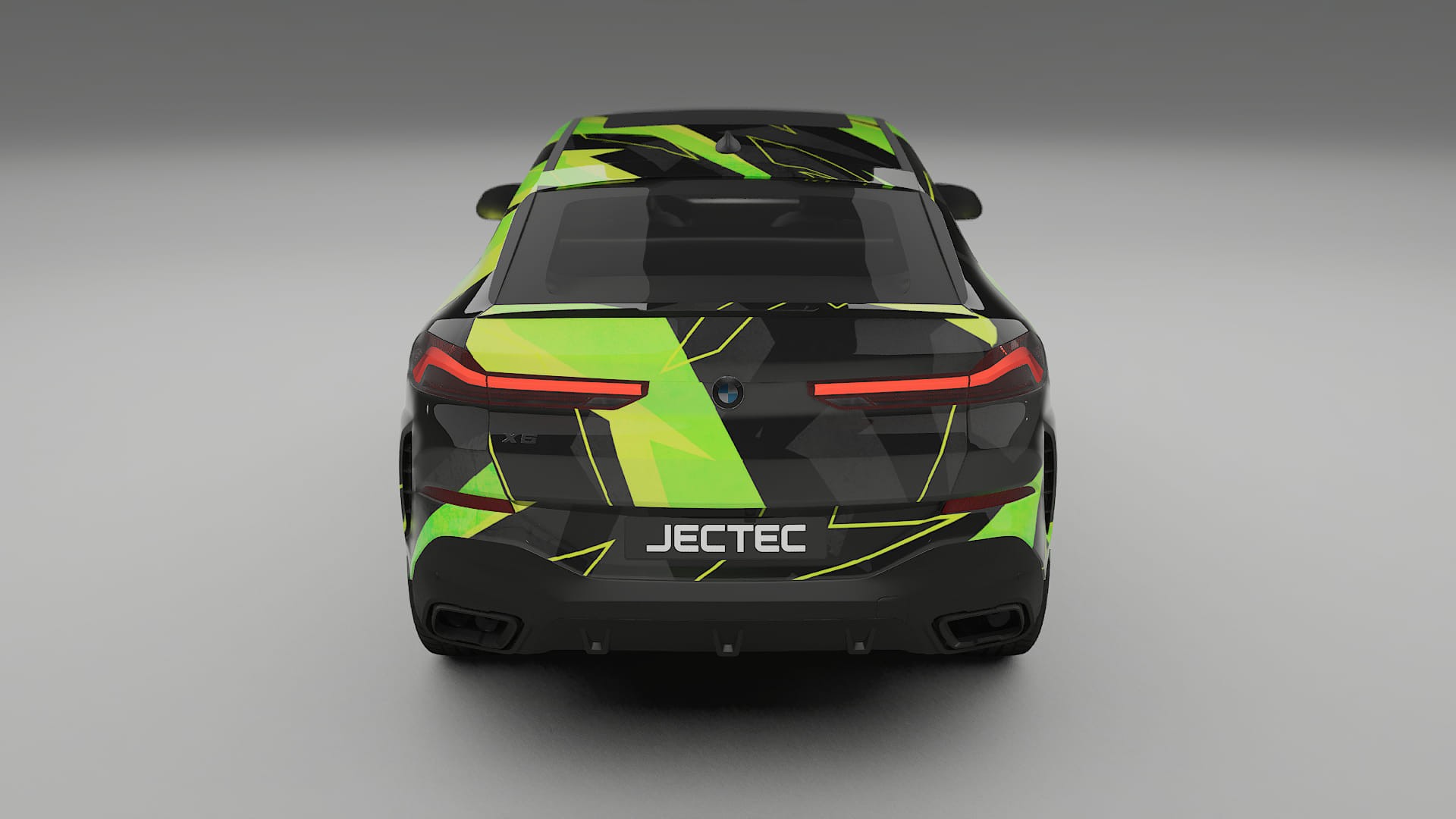BMW X6 G06 F96 NINJA TURTLES – Ontworpen Wrap PPF Kit van Printbaar Polyurethaanfolie