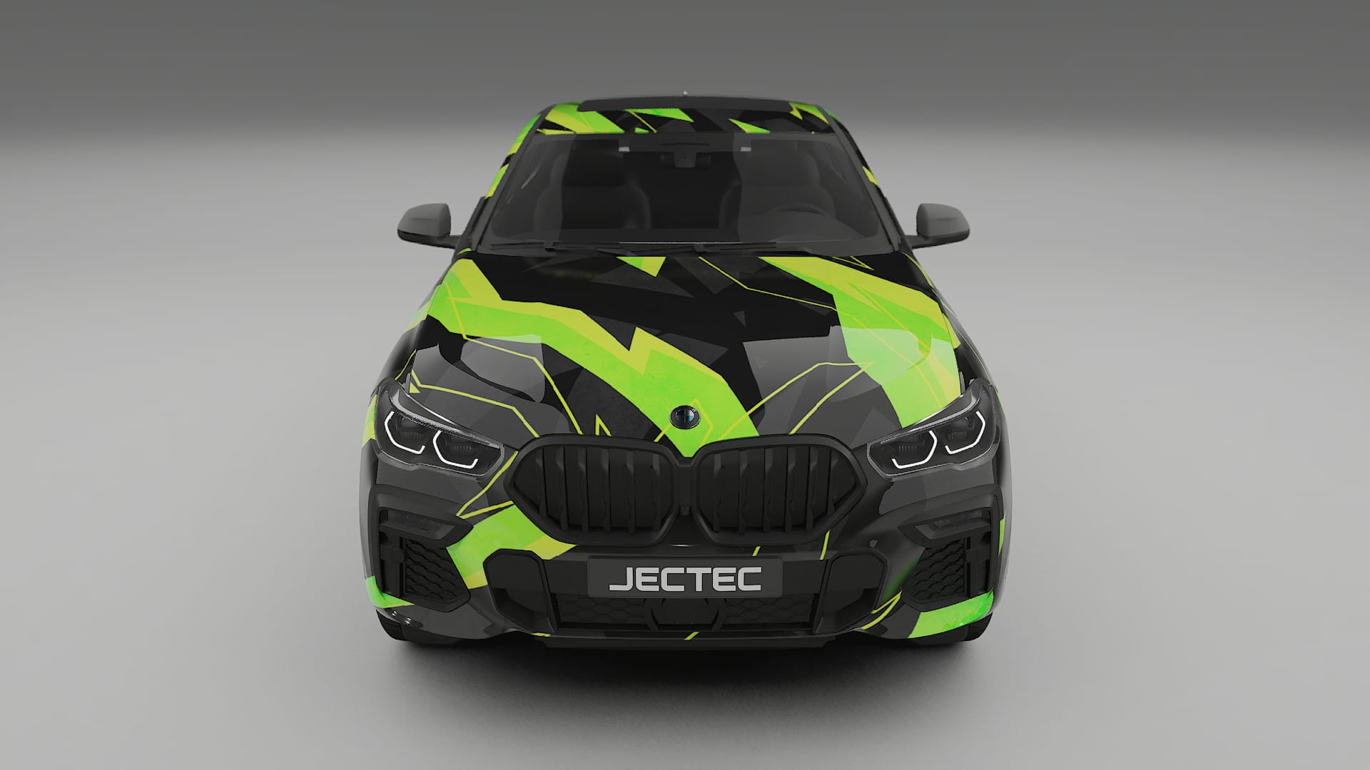 BMW X6 G06 F96 NINJA TURTLES – Ontworpen Wrap PPF Kit van Printbaar Polyurethaanfolie