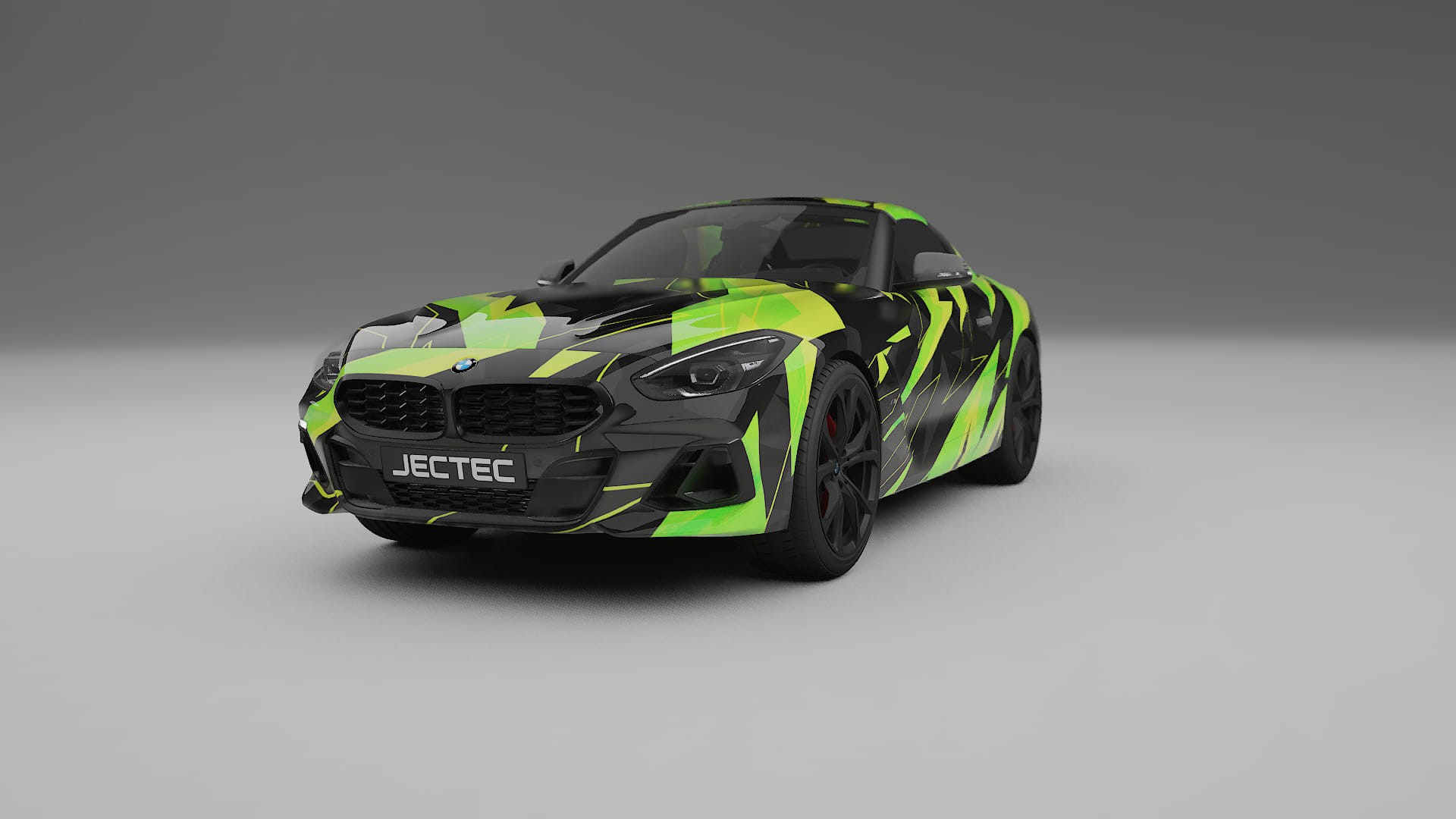 BMW Z4 G29 NINJA TURTLES – Ontworpen Wrap PPF Kit van Printbaar Polyurethaanfolie