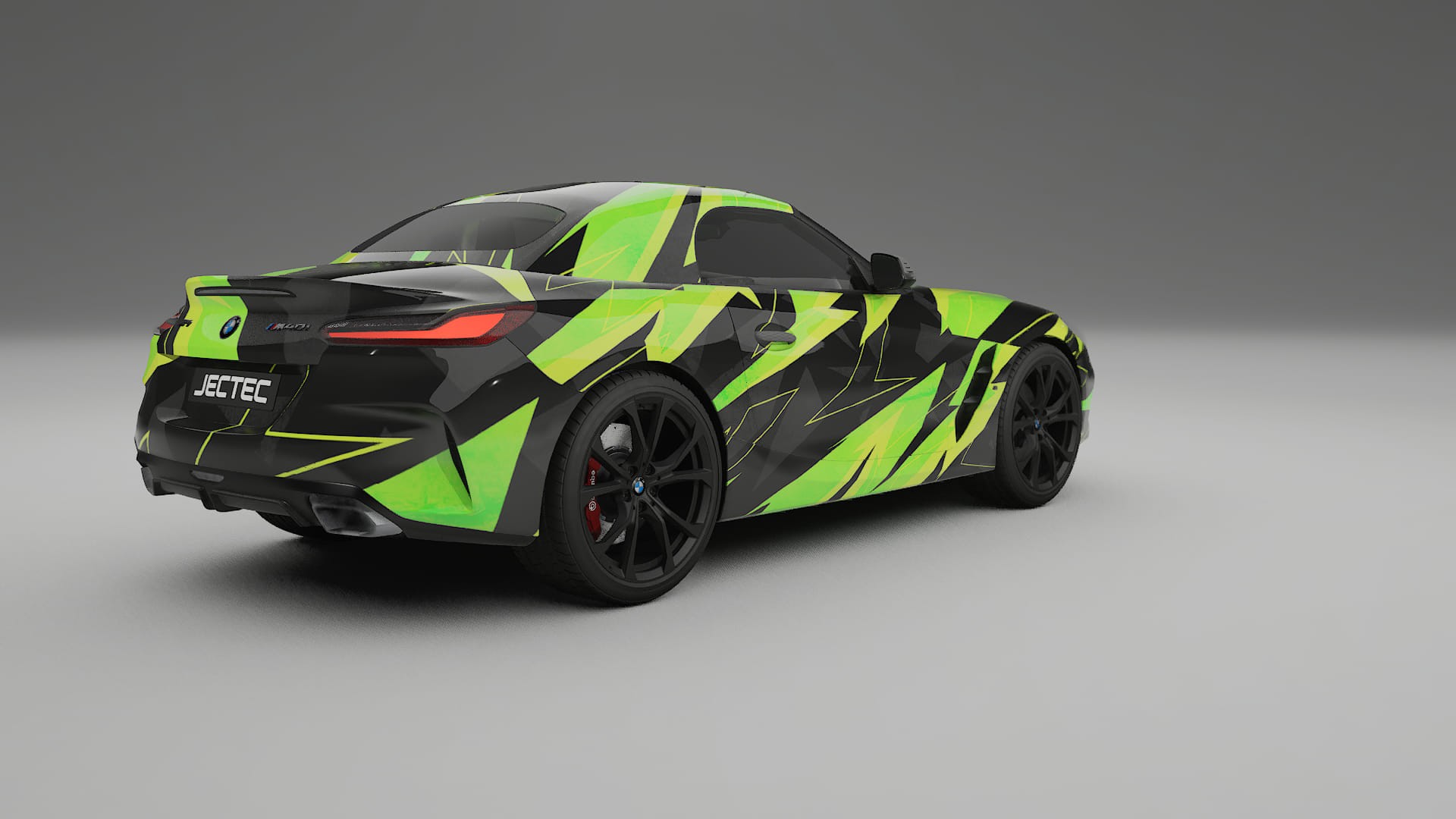 BMW Z4 G29 NINJA TURTLES – Ontworpen Wrap PPF Kit van Printbaar Polyurethaanfolie