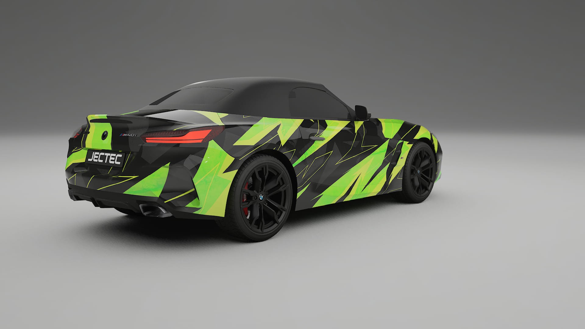 BMW Z4 G29 M40i First edition roadster NINJA TURTLES – Ontworpen Wrap PPF Kit van Printbaar Polyurethaanfolie