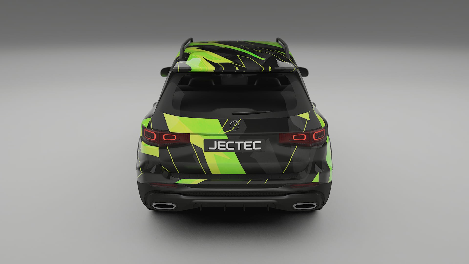 Mercedes AMG GLB NINJA TURTLES – Ontworpen Wrap PPF Kit van Printbaar Polyurethaanfolie