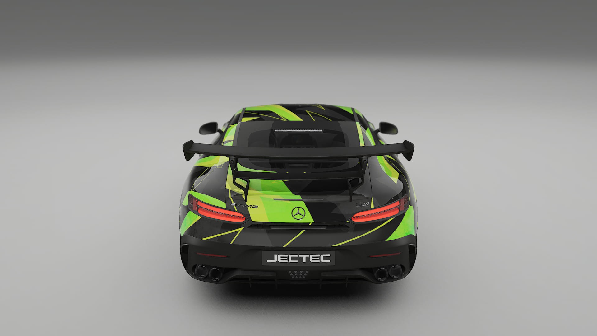 Mercedes AMG GT Black Series C192 Coupe NINJA TURTLES – Ontworpen Wrap PPF Kit van Printbaar Polyurethaanfolie