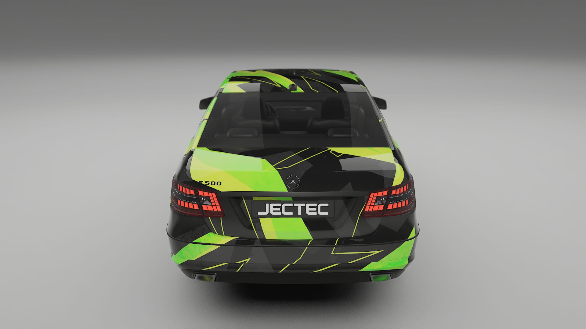 Mercedes E-class Sedan W212 Prefacelift pre-LCI NINJA TURTLES – Ontworpen Wrap PPF Kit van Printbaar Polyurethaanfolie