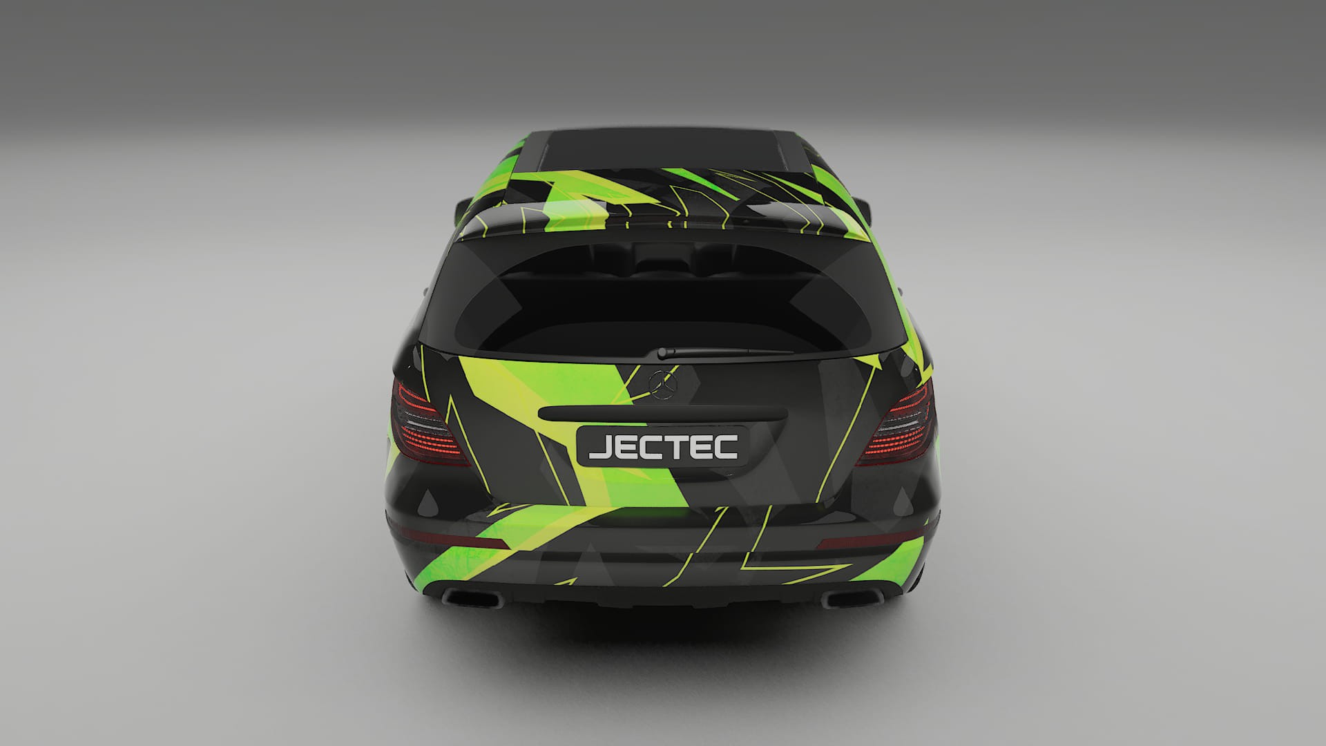 Mercedes R-class W251 facelift LCI NINJA TURTLES – Ontworpen Wrap PPF Kit van Printbaar Polyurethaanfolie