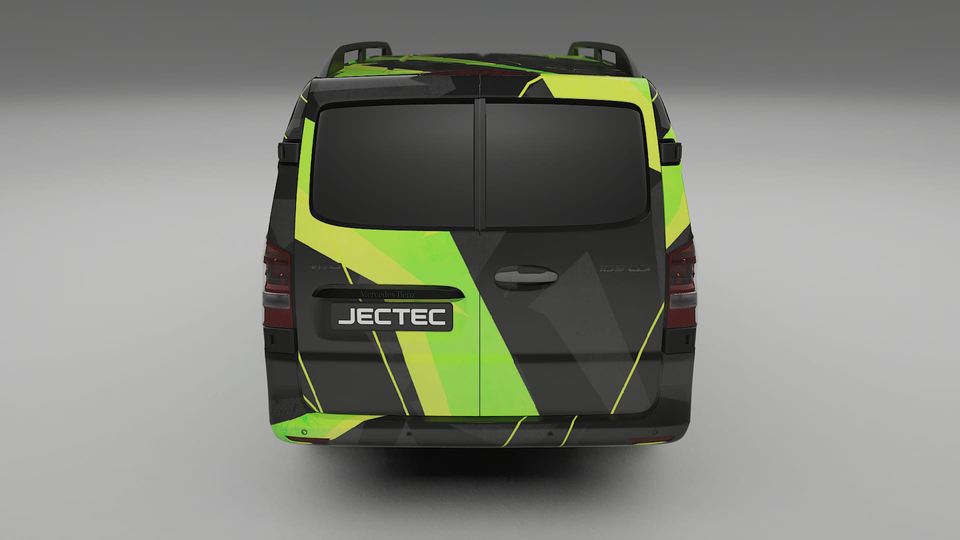 Mercedes Vito Short W447 prefacelift pre-LCI NINJA TURTLES – Ontworpen Wrap PPF Kit van Printbaar Polyurethaanfolie