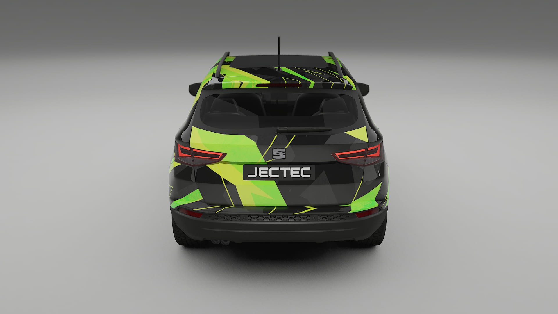 Seat Ateca KH7 NINJA TURTLES – Ontworpen Wrap PPF Kit van Printbaar Polyurethaanfolie