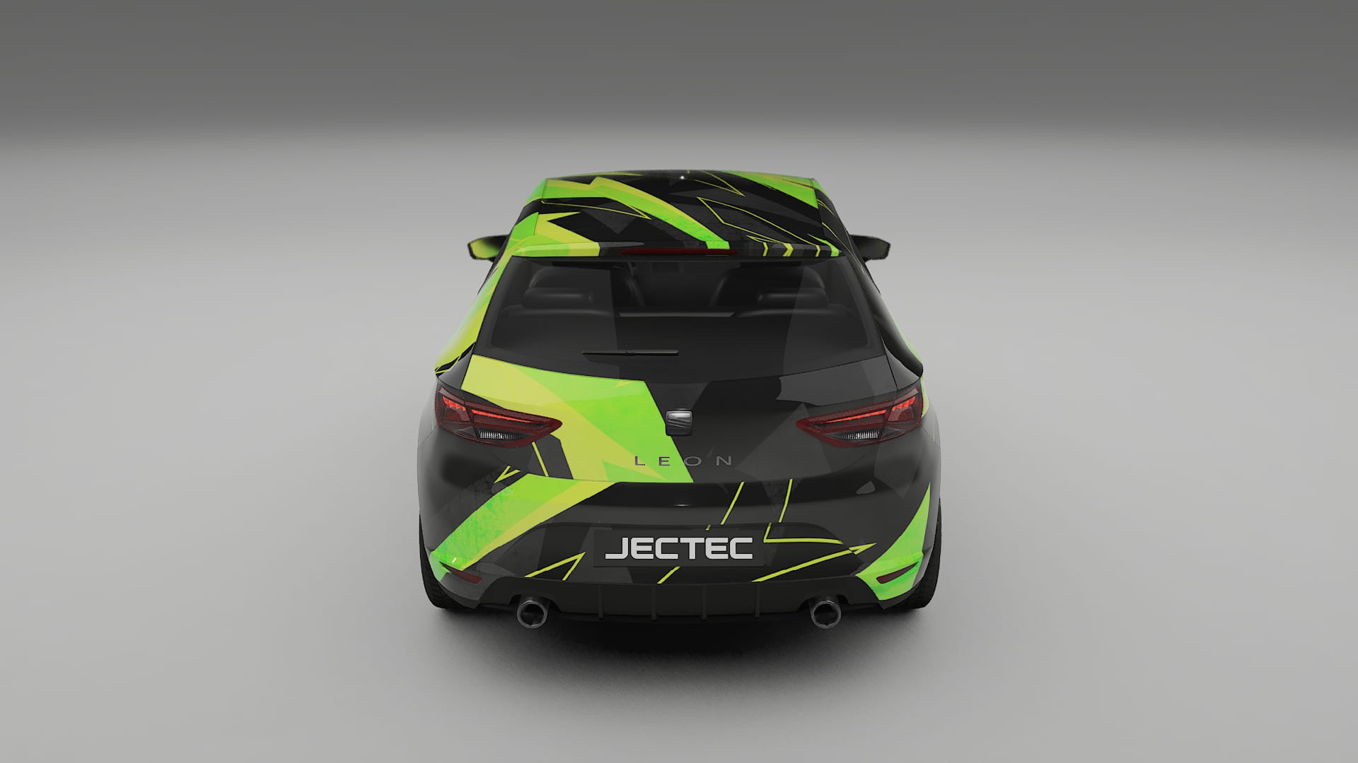 Seat Leon FR 5F NINJA TURTLES – Ontworpen Wrap PPF Kit van Printbaar Polyurethaanfolie