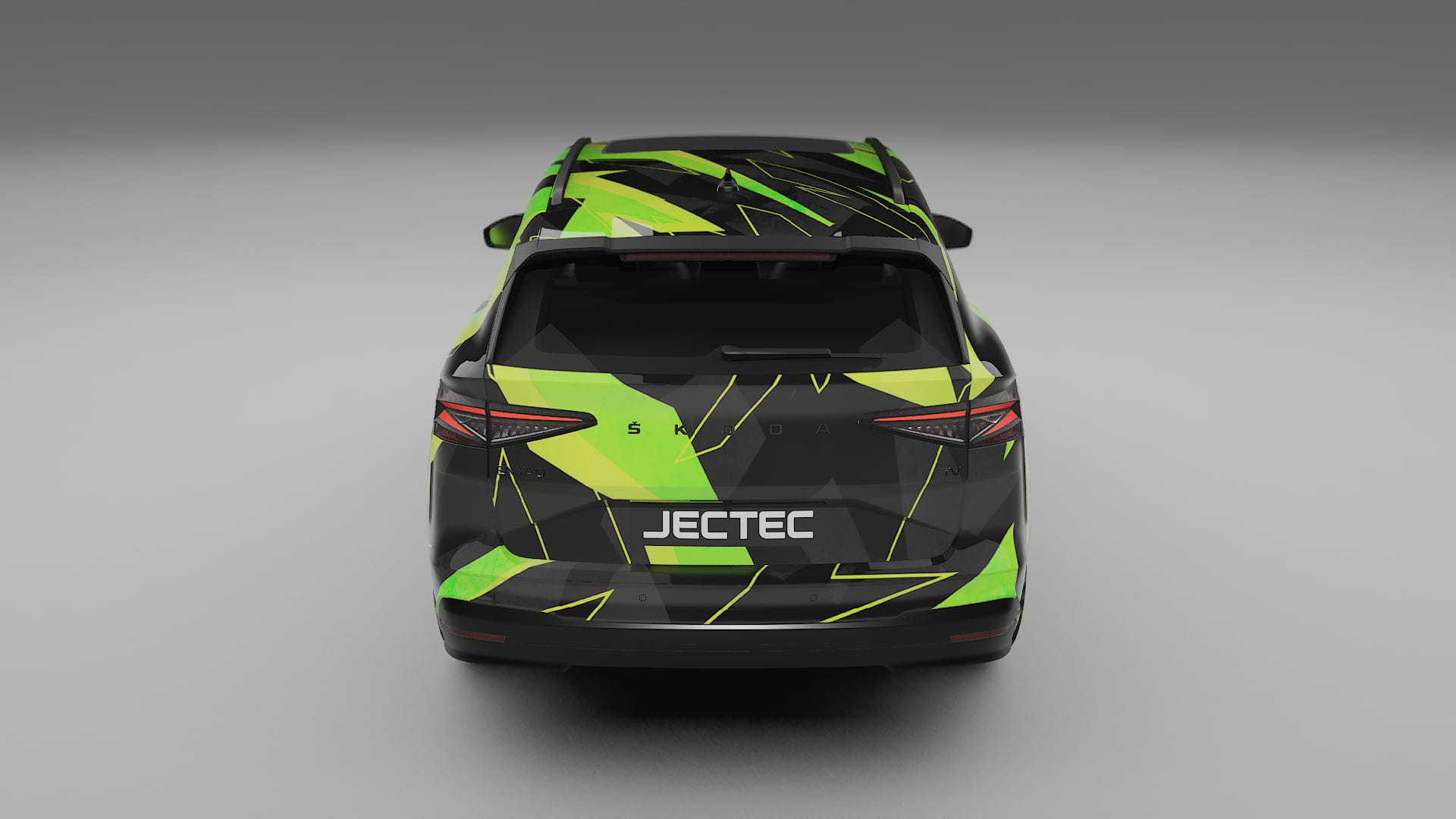 Škoda Enyaq MEB NINJA TURTLES – Ontworpen Wrap PPF Kit van Printbaar Polyurethaanfolie