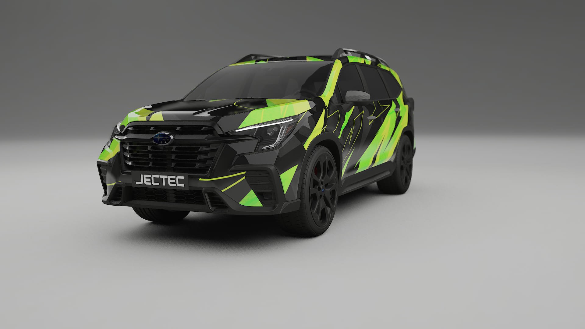Subaru Ascent BT facelift LCI NINJA TURTLES – Ontworpen Wrap PPF Kit van Printbaar Polyurethaanfolie