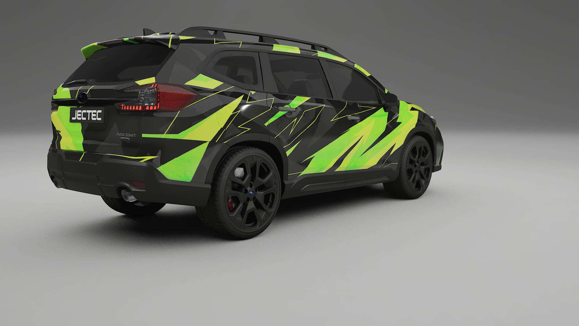 Subaru Ascent BT facelift LCI NINJA TURTLES – Ontworpen Wrap PPF Kit van Printbaar Polyurethaanfolie