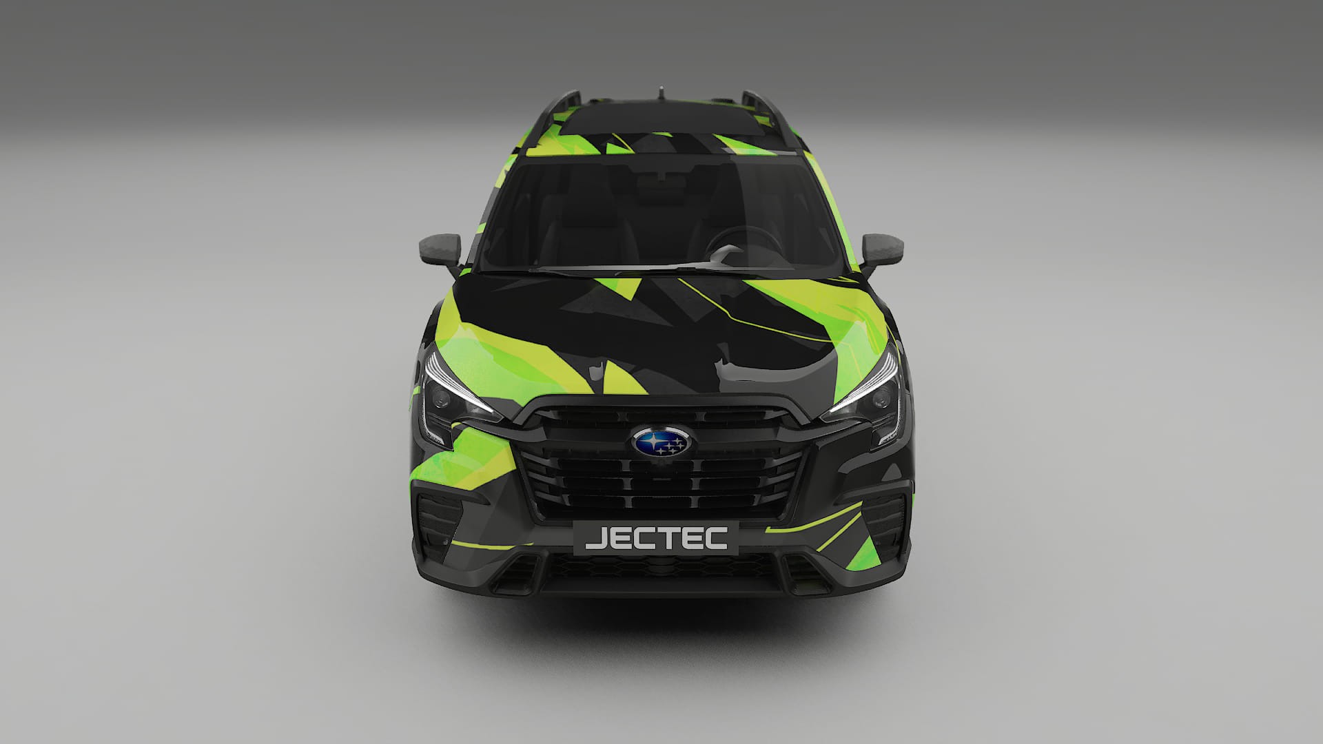Subaru Ascent BT facelift LCI NINJA TURTLES – Ontworpen Wrap PPF Kit van Printbaar Polyurethaanfolie