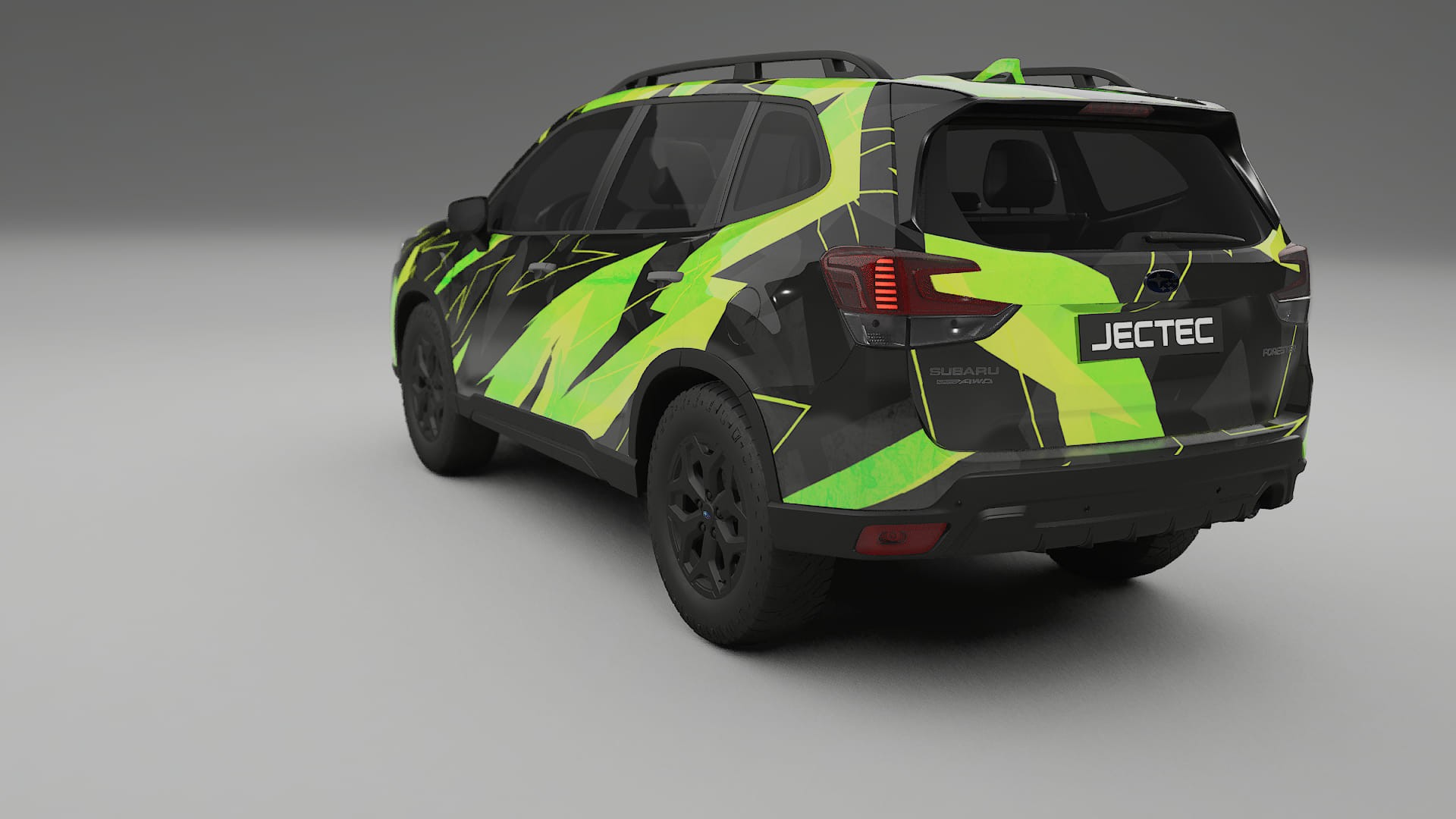 Subaru Forester V SK facelift LCI NINJA TURTLES – Ontworpen Wrap PPF Kit van Printbaar Polyurethaanfolie