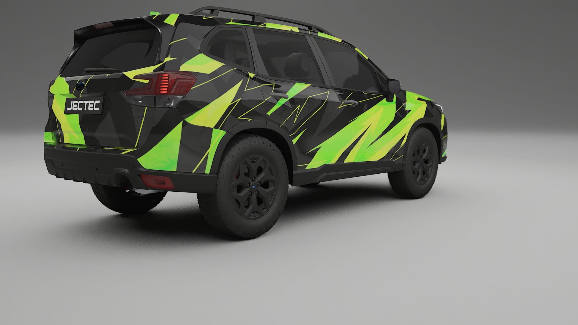 Subaru Forester V SK facelift LCI NINJA TURTLES – Ontworpen Wrap PPF Kit van Printbaar Polyurethaanfolie